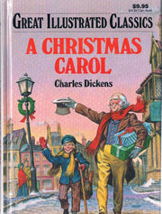GREAT ILLUSTRATED CLASSICS A CHRISTMAS CAROL used book depot