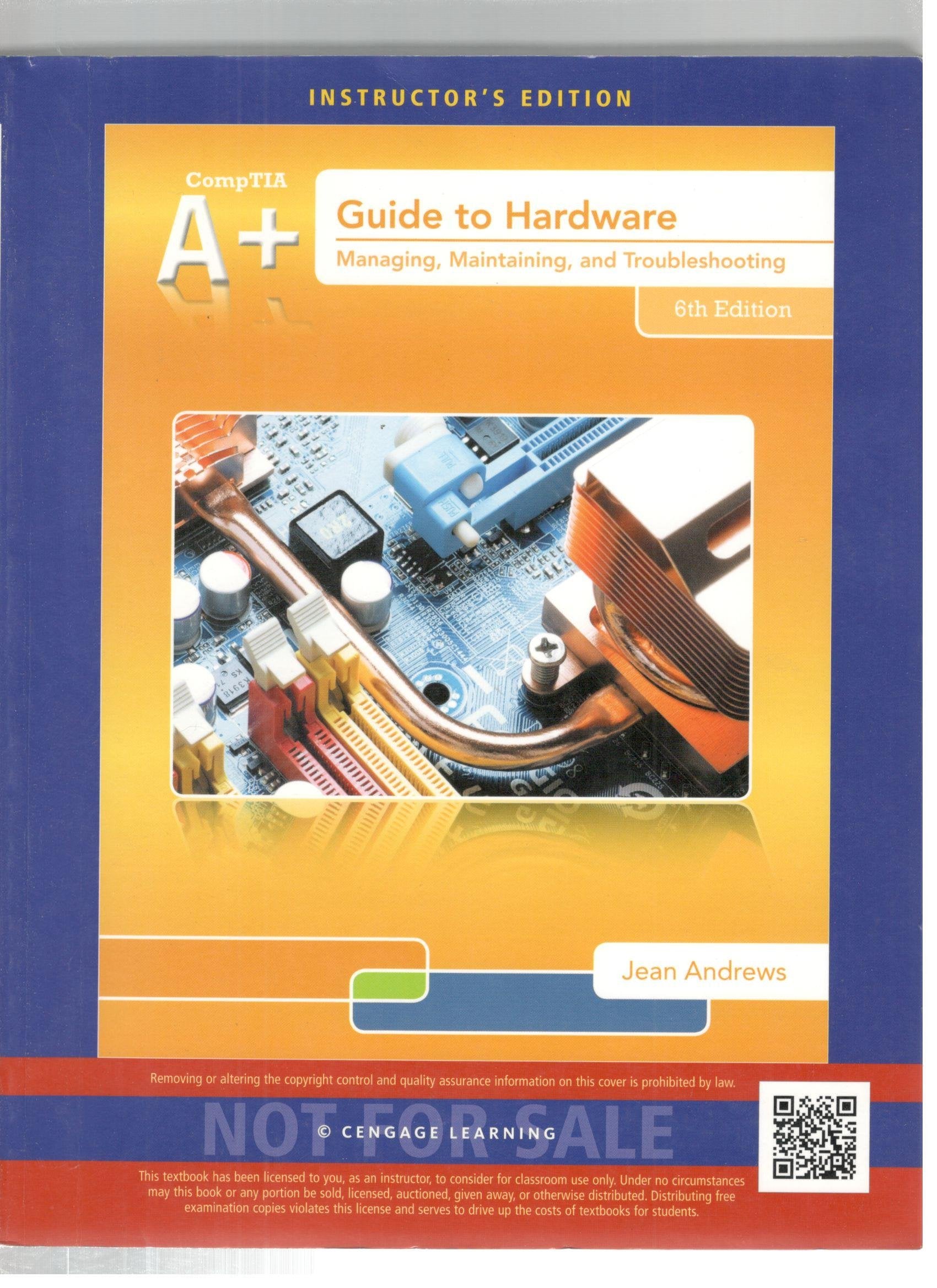 A+ Guide to Hardware (with 2 terms (12 months) Printed Access Card) used book depot