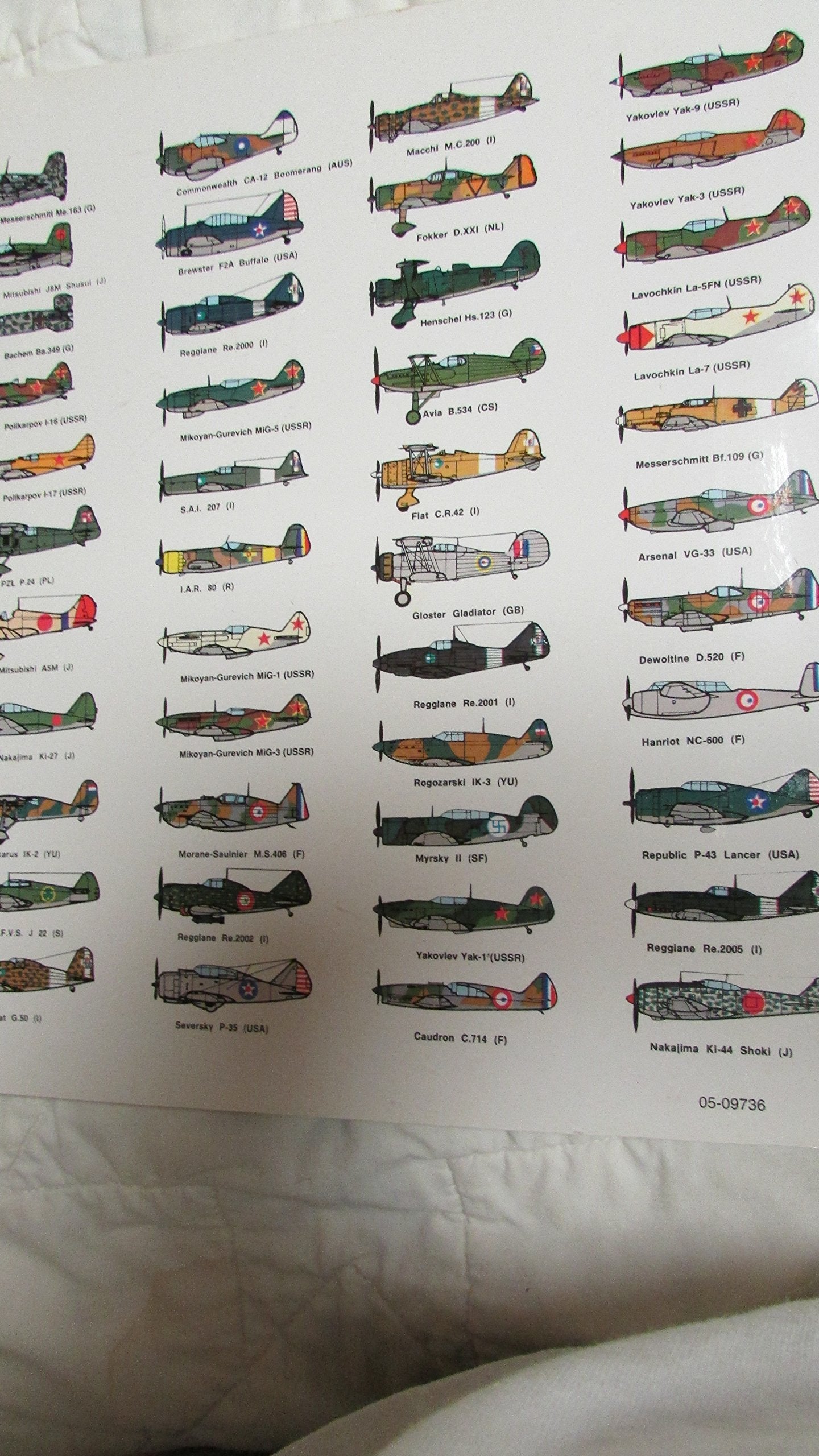Hunters in the Sky: A Visual Guide to World War II Aircraft used book depot