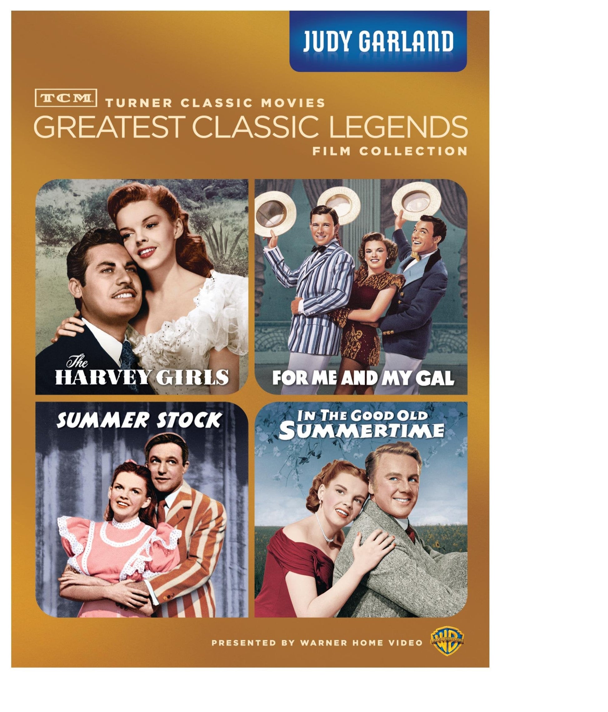 TCM Greatest Classics Legends: Judy Garland (The Harvey Girls / For Me and My Gal / Summer Stock / In The Good Old Summertime) used book depot
