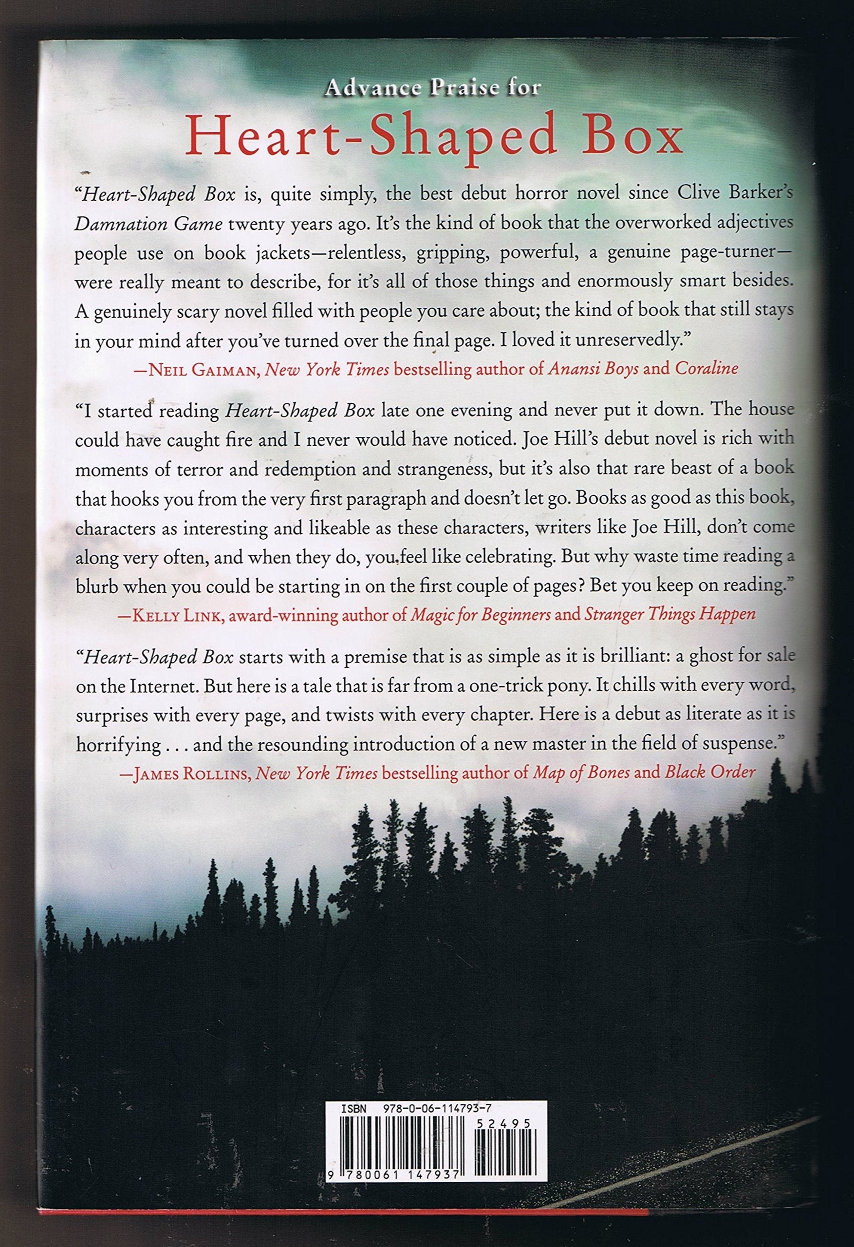 Heart-Shaped Box: A Novel used book depot