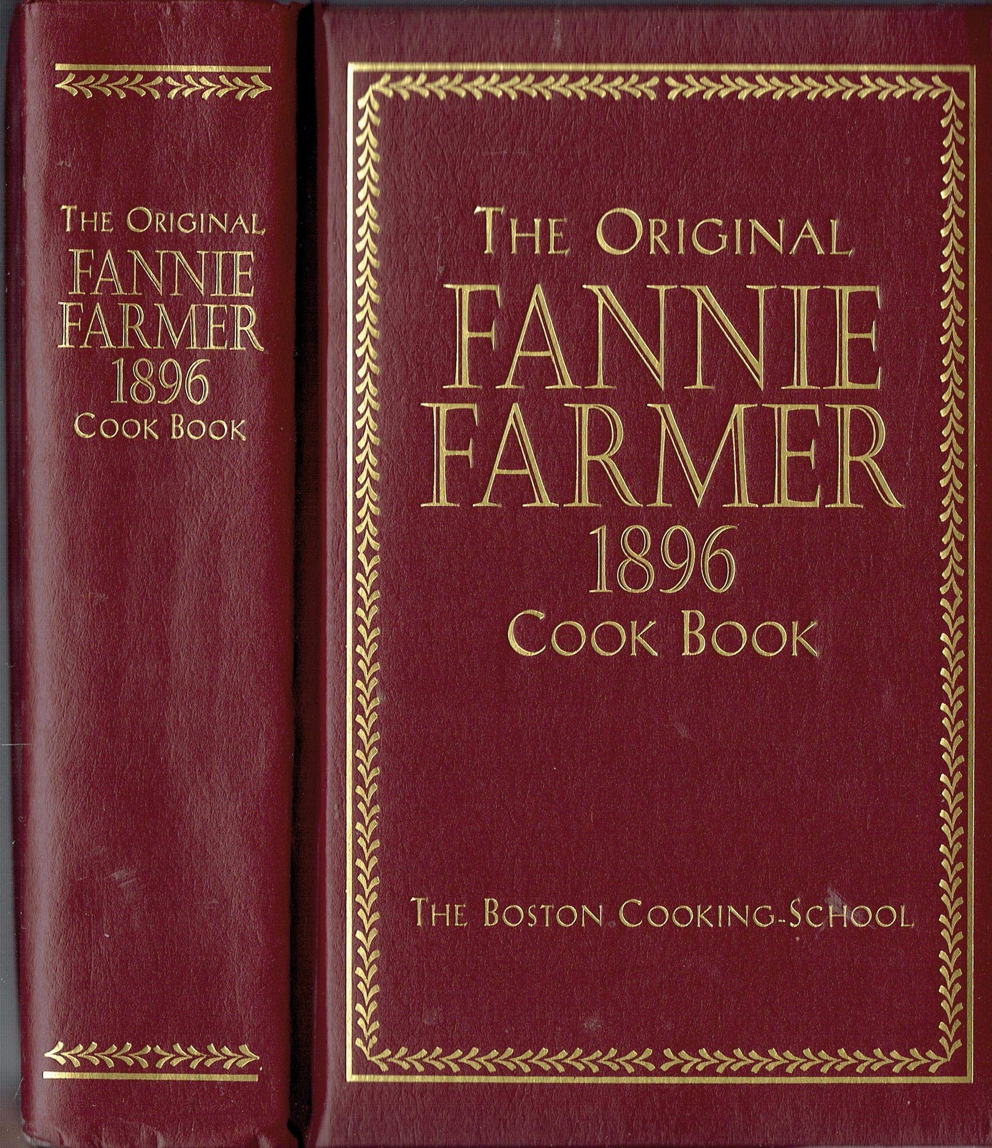 The Original Fannie Farmer 1896 Cook Book (1996 anniv. edition) used book depot