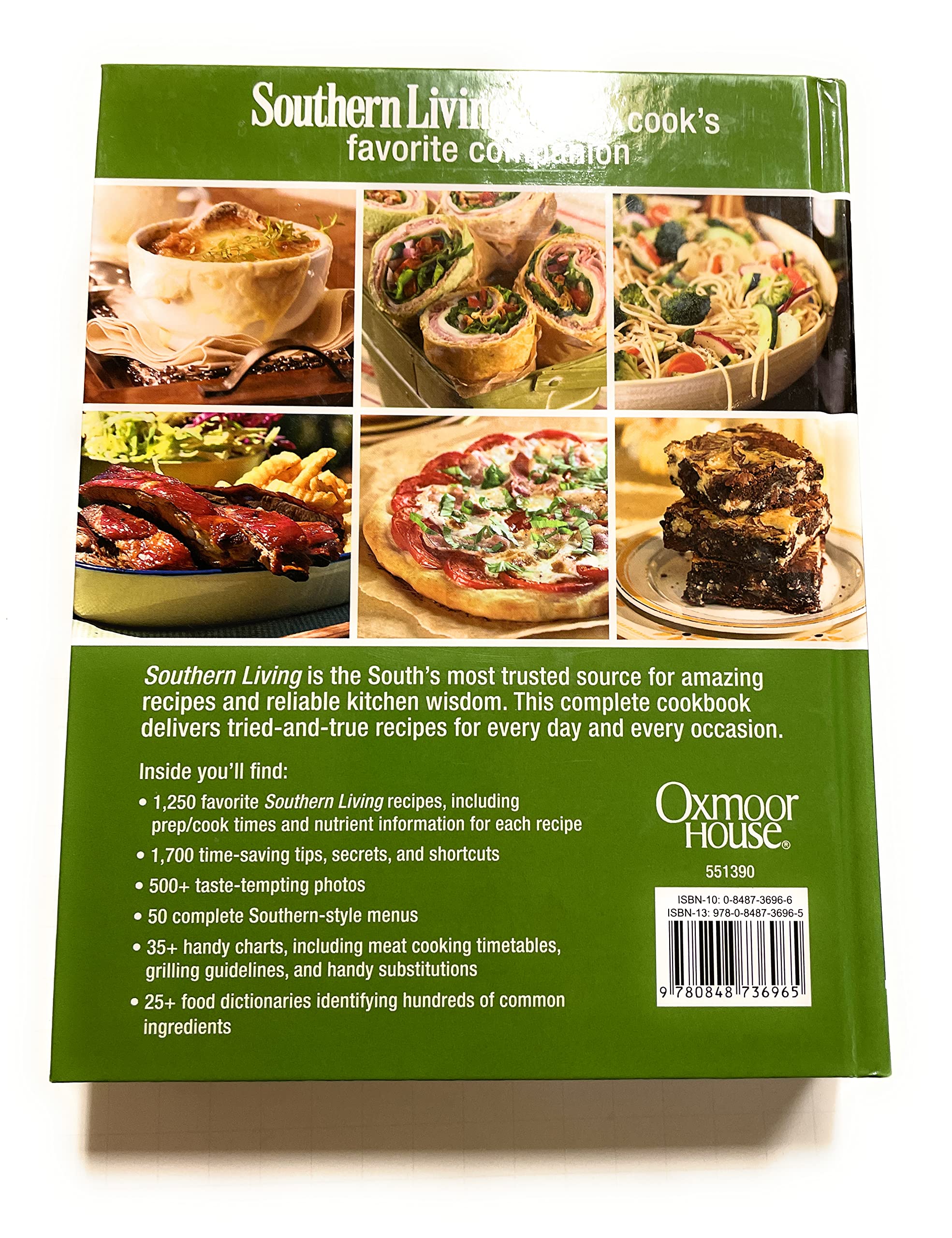 The Southern Living Cookbook: 1,250 Recipes for Everyday Cooking used book depot