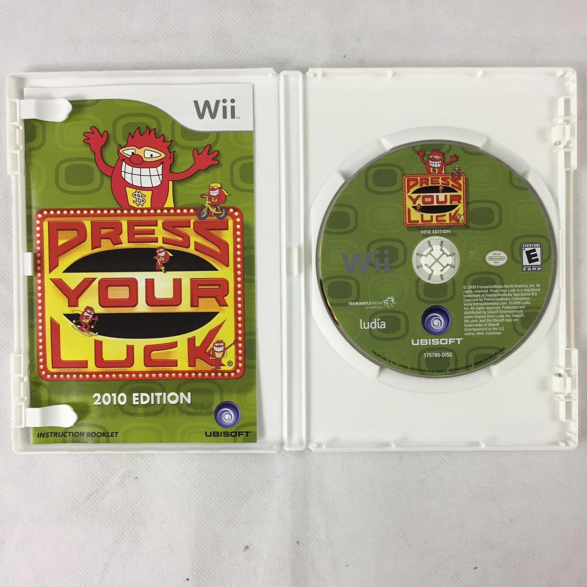 Press Your Luck, 2010 Edition used book depot