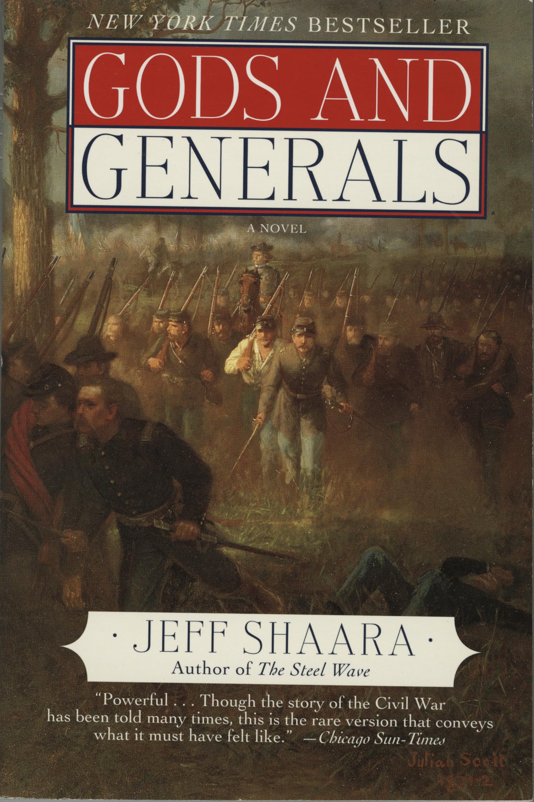 Gods and Generals (Civil War) used book depot