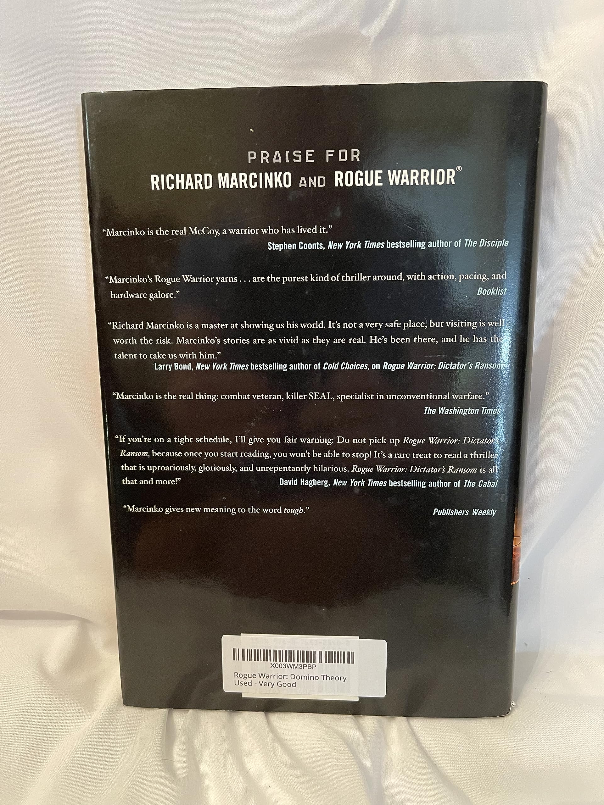 Rogue Warrior: Domino Theory used book depot
