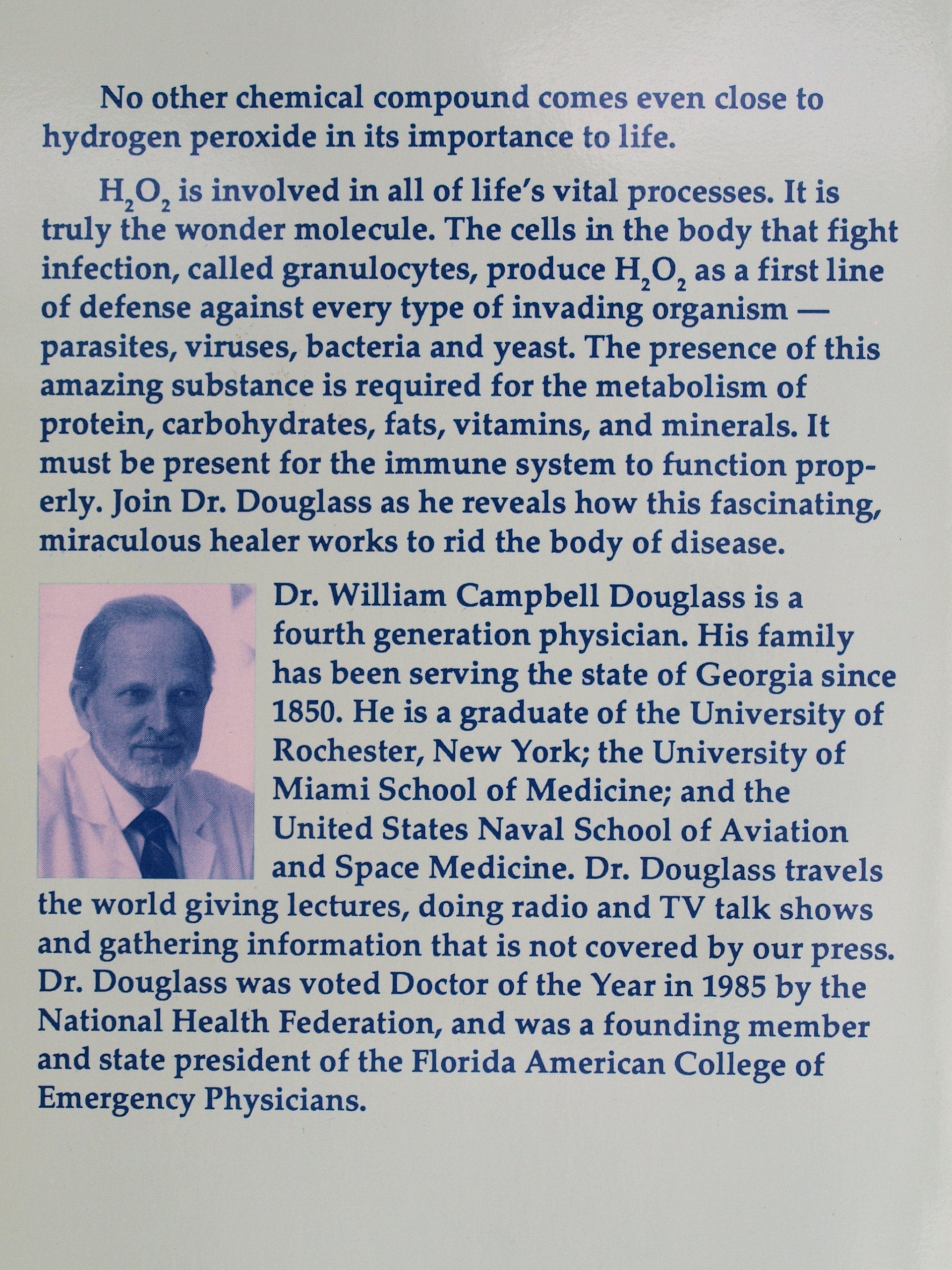 Hydrogen Peroxide: Medical Miracle used book depot