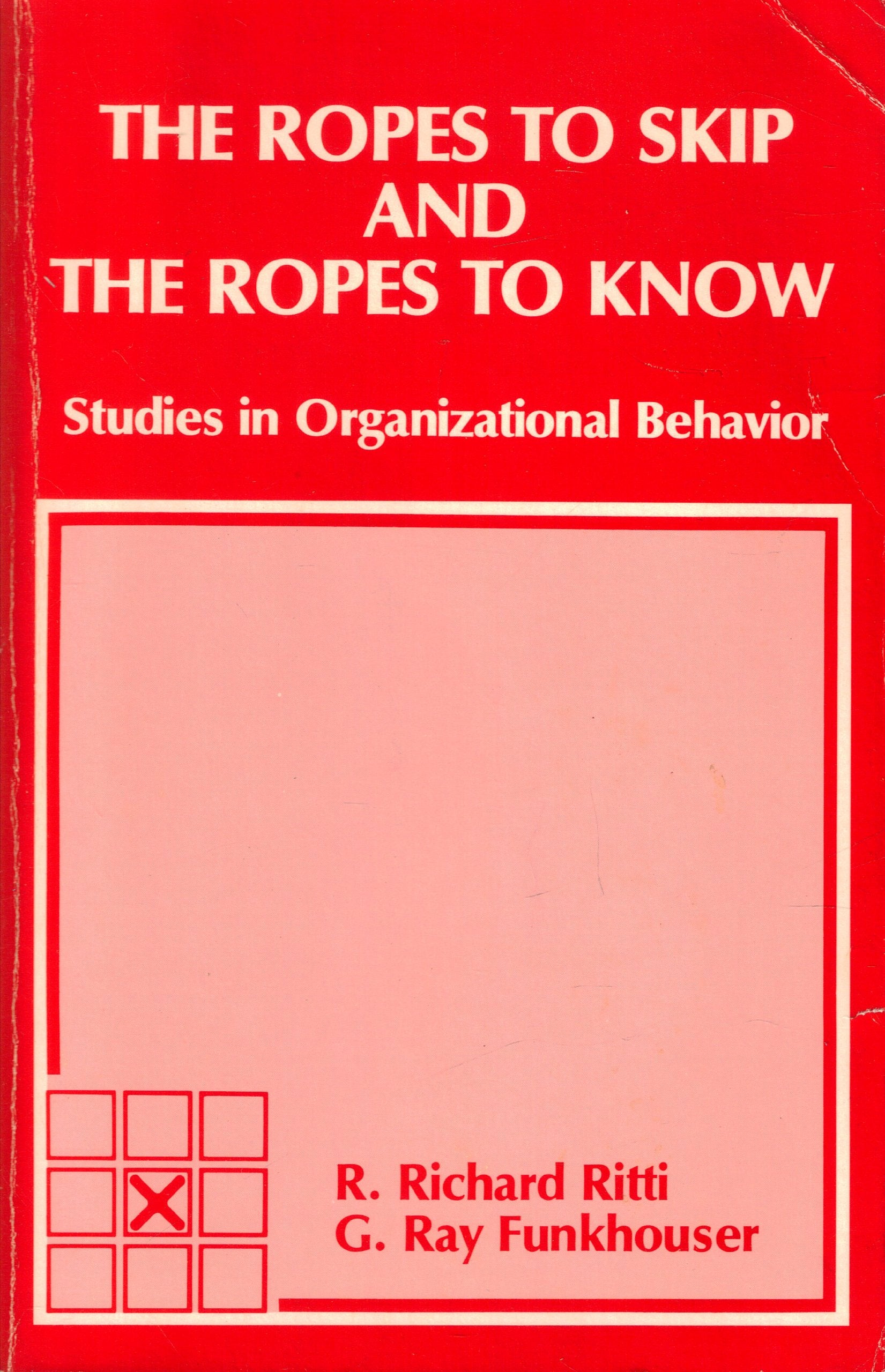 The Ropes to Skip and the Ropes to Know used book depot
