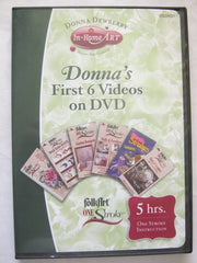 Donna Dewberry First 6 One Stroke Videos on DVD used book depot