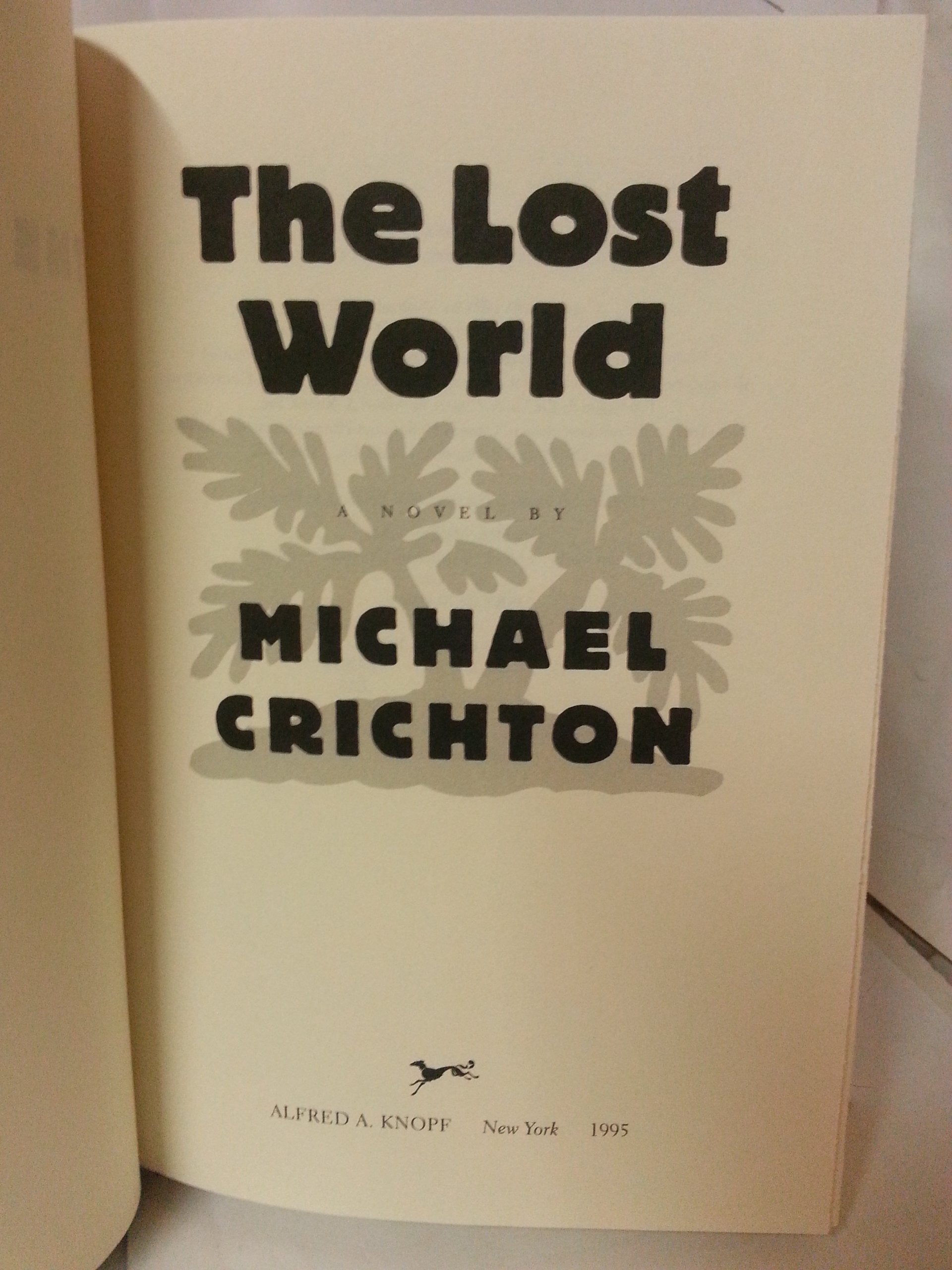 The Lost World used book depot