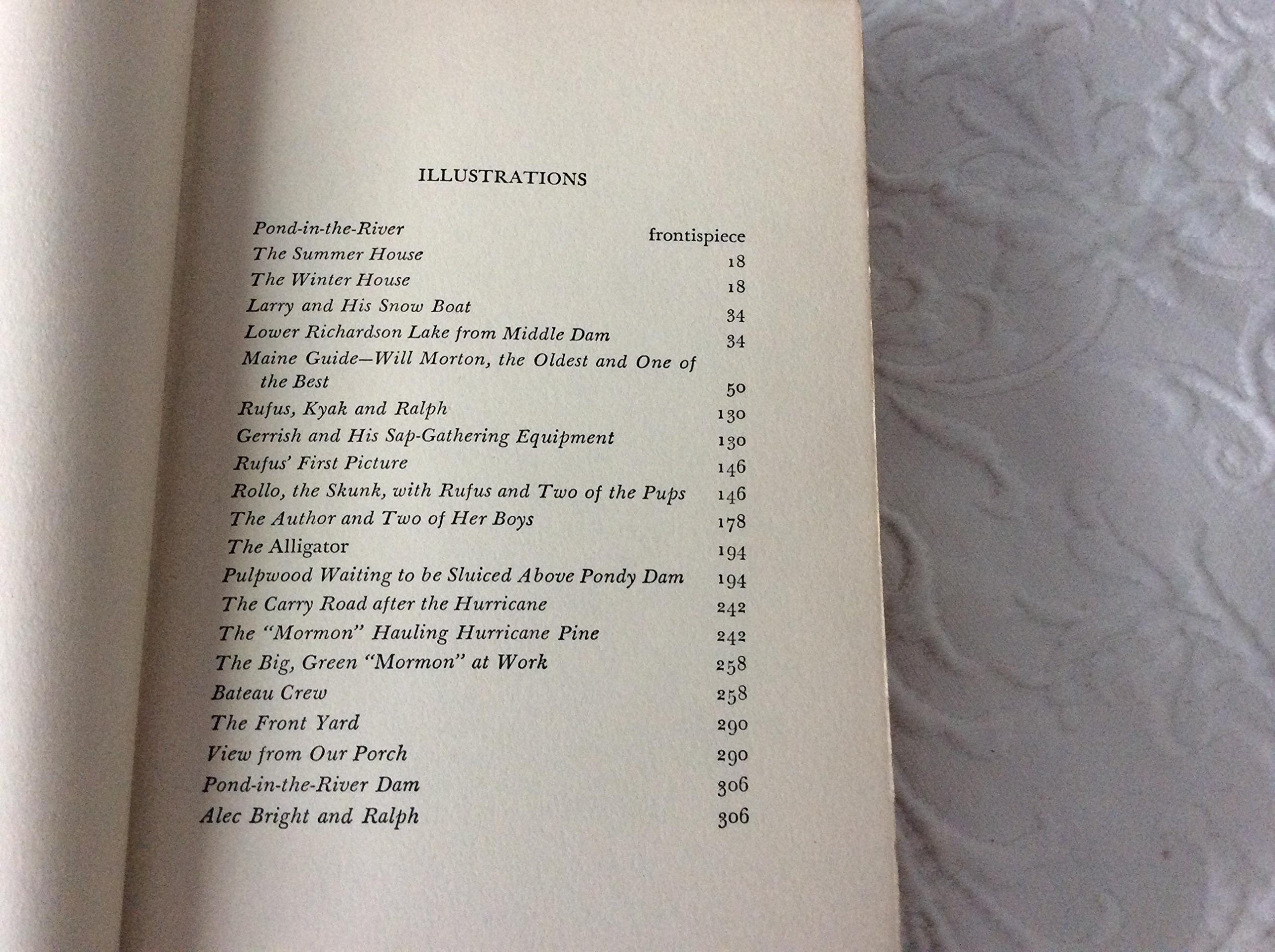 WE TOOK TO THE WOODS By LOUISE DICKINSON RICH 1942