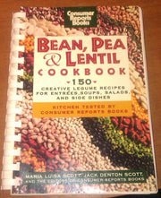 The Bean, Pea & Lentil Cookbook used book depot