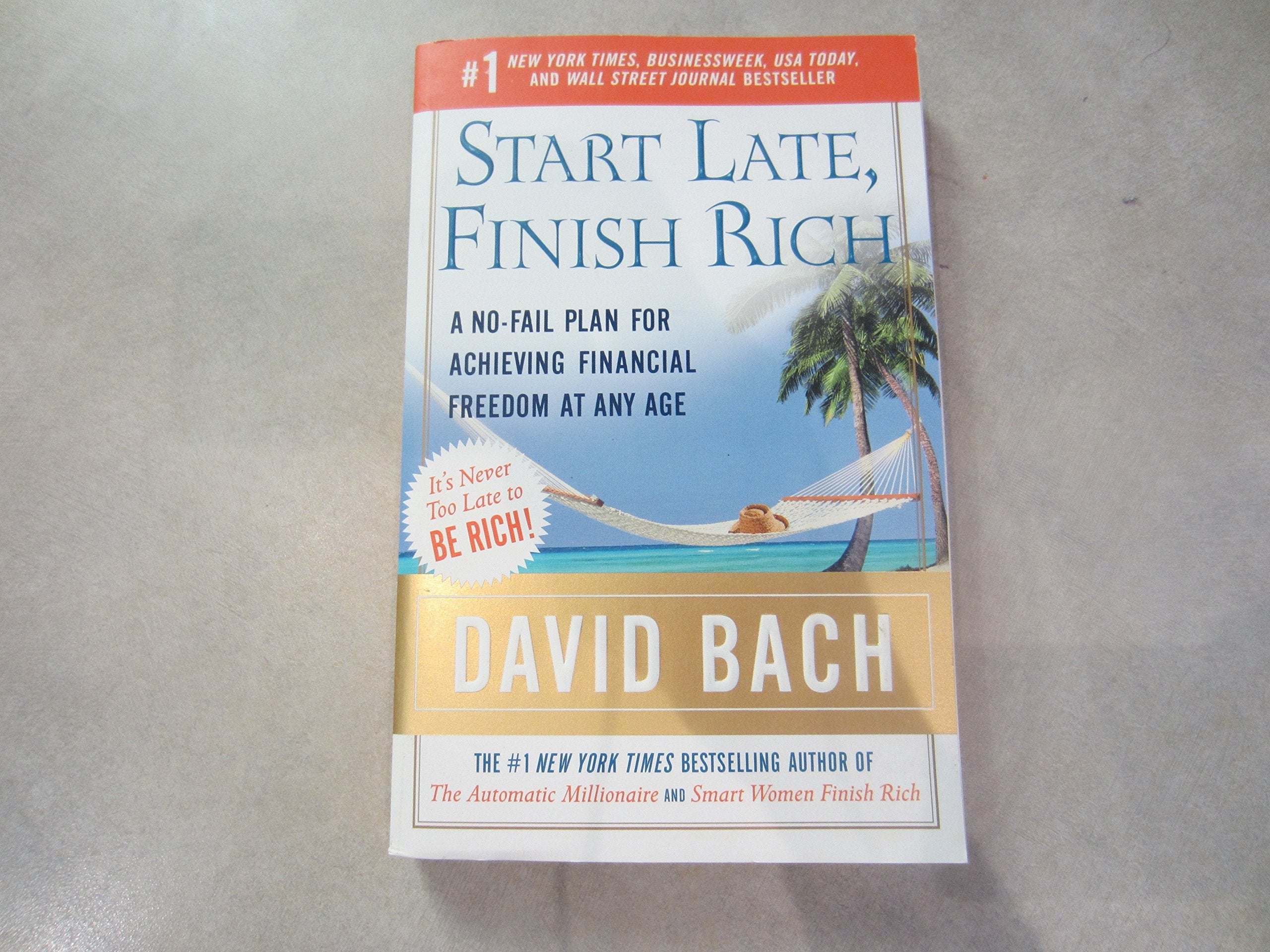 Start Late, Finish Rich used book depot
