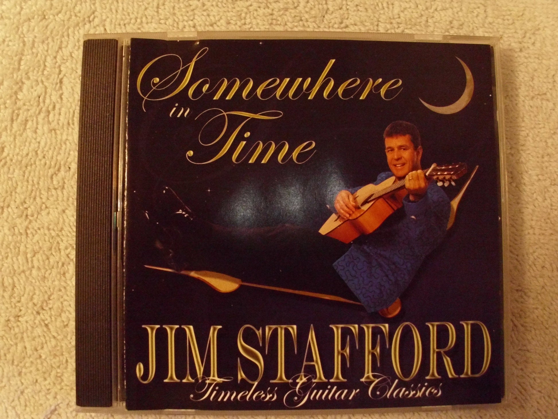 Jim Stafford Timeless Guitar Classics - Somewhere in Time (Audio CD) used book depot