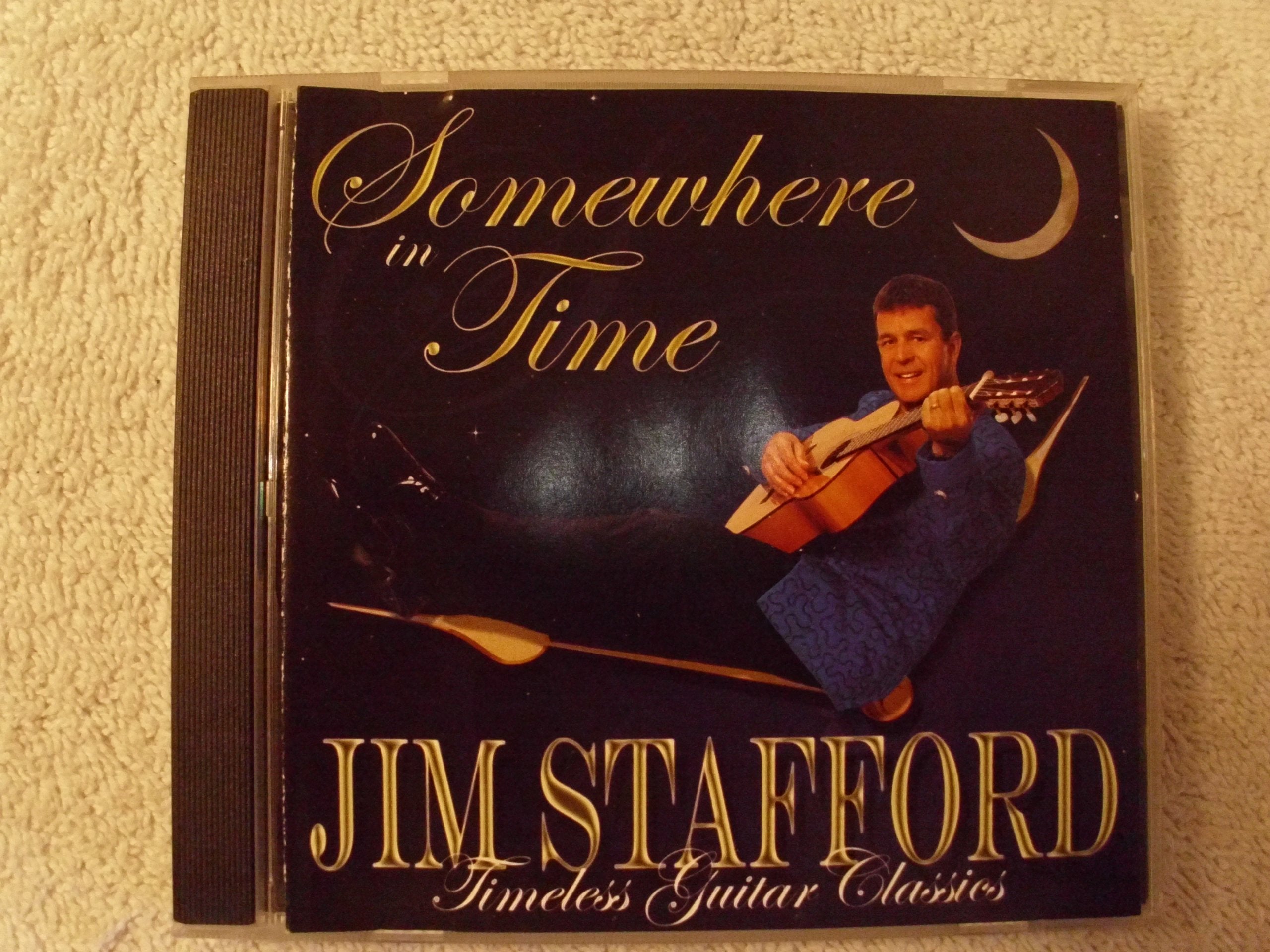 Jim Stafford Timeless Guitar Classics - Somewhere in Time (Audio CD) used book depot