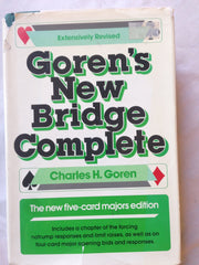 Goren's New Bridge Complete: The New Five-Card Majors Edition used book depot