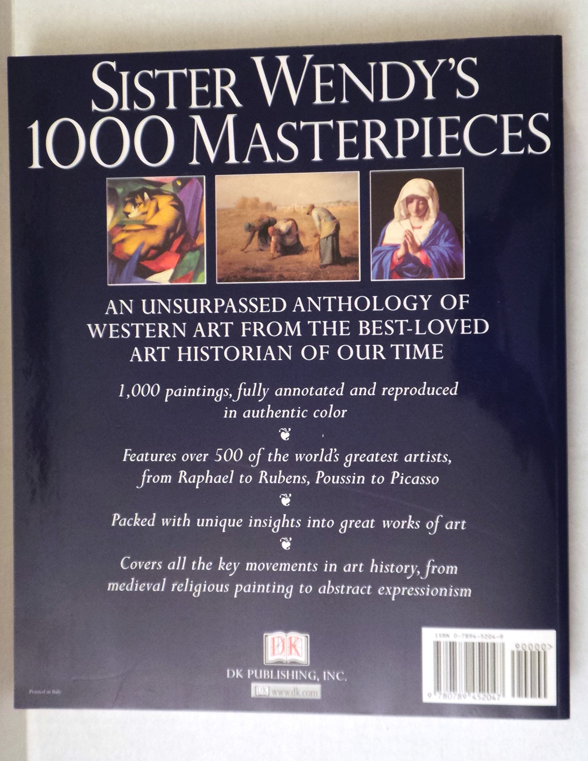 Sister Wendy's 1000 Masterpieces used book depot