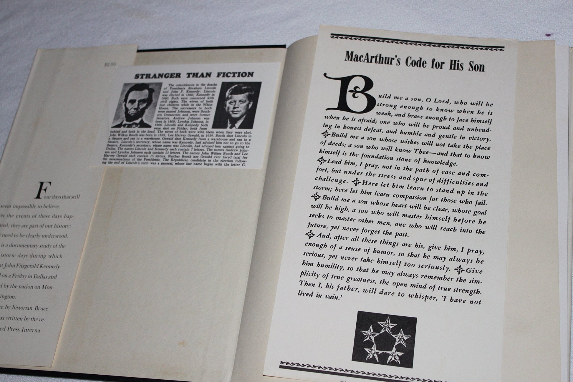 Four Days: The Historical Record of the Death of President Kennedy used book depot