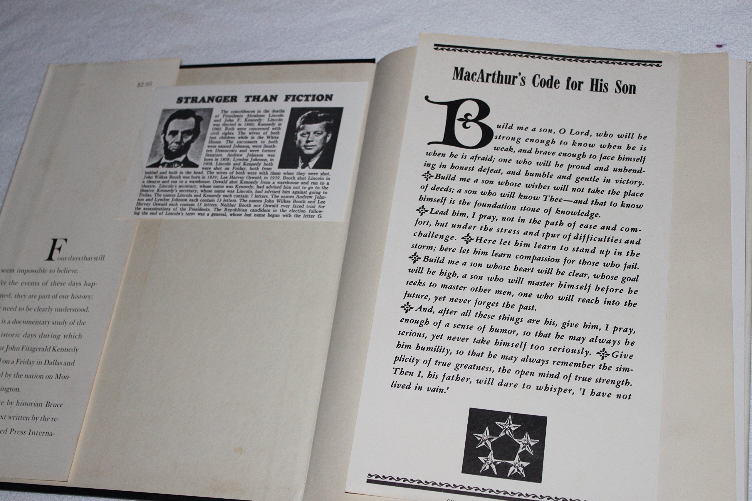 Four Days: The Historical Record of the Death of President Kennedy used book depot