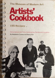 Museum of Modern Art Artists' Cookbook used book depot