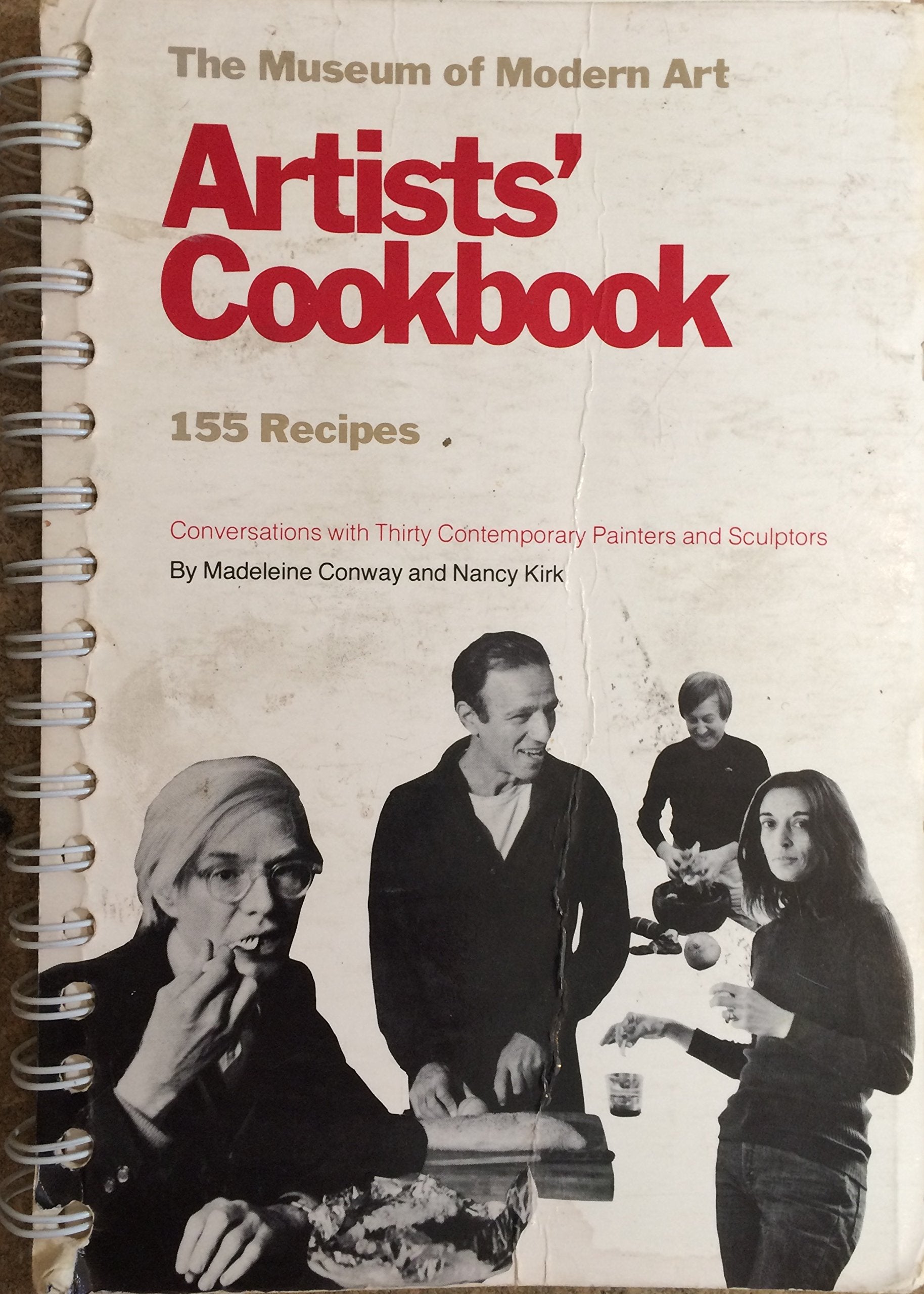 Museum of Modern Art Artists' Cookbook used book depot