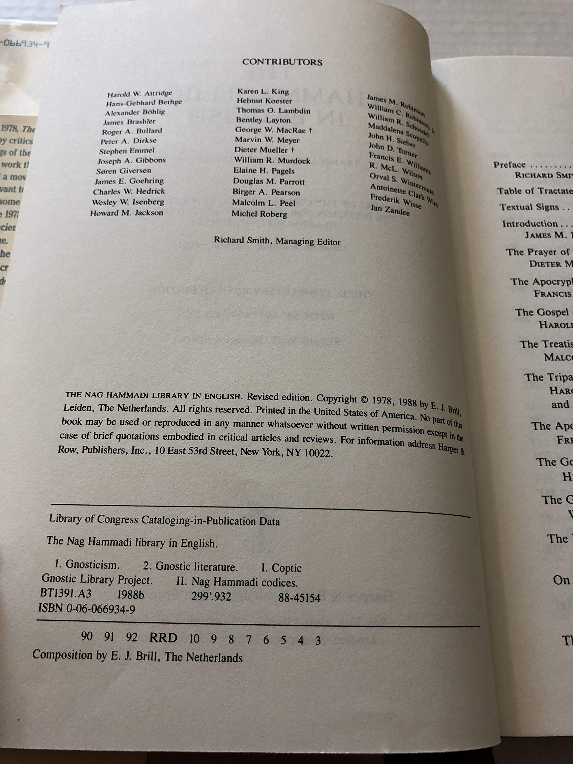 The Nag Hammadi Library in English used book depot