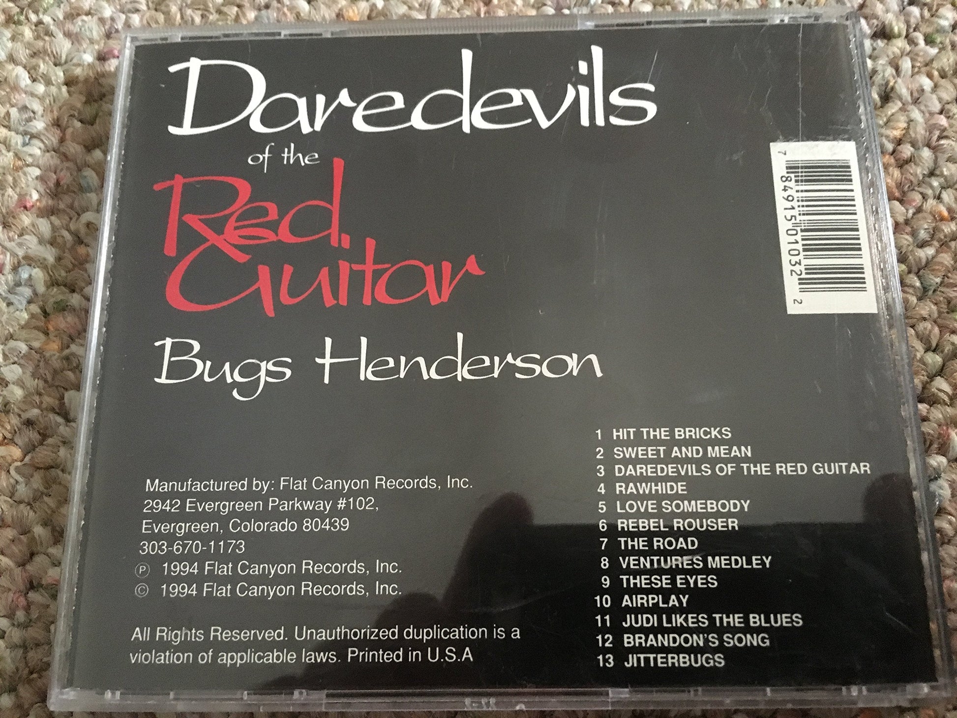 Daredevils of the Red Guitar used book depot