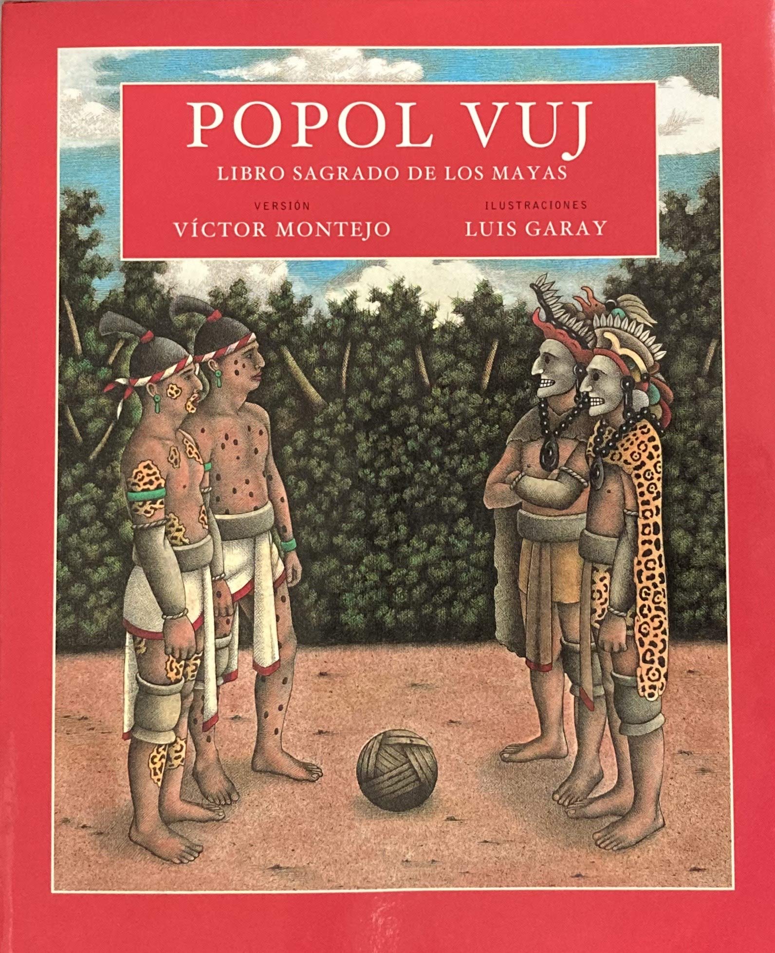 Popol Vuj: libro sagrado de los mayas used book depot