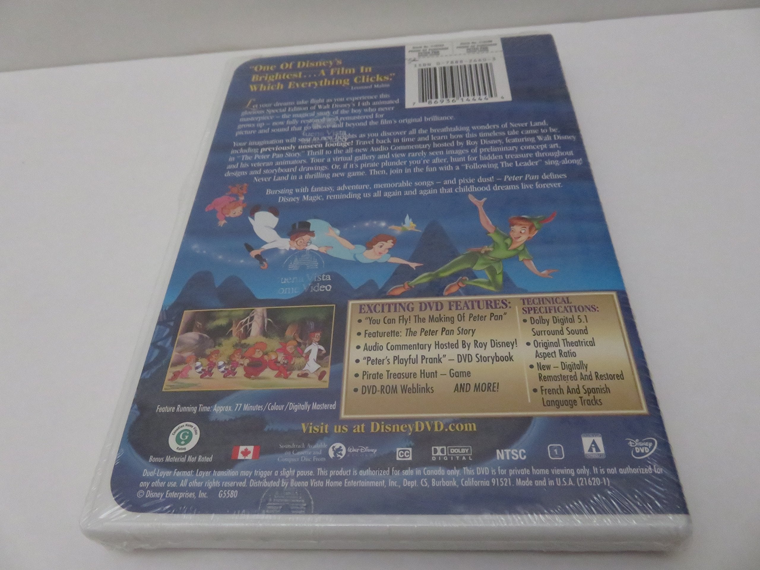 Peter Pan (Special Edition) [DVD] used book depot