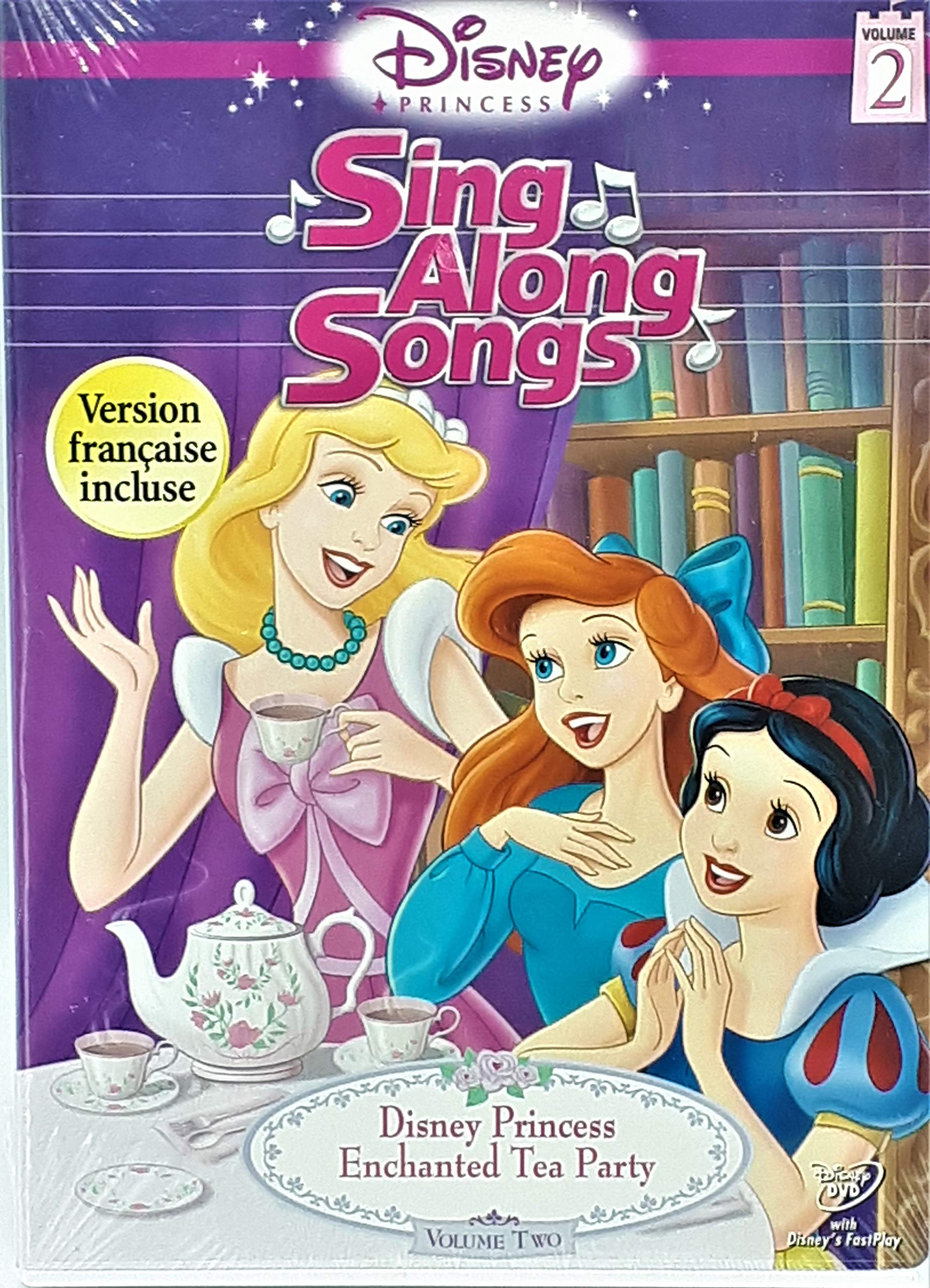 Disney Princess Sing Along Songs, Vol. 2 - Enchanted Tea Party used book depot