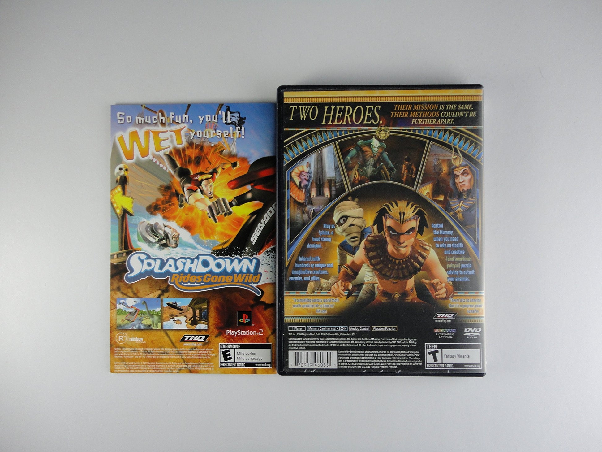 Sphinx and the Cursed Mummy - PlayStation 2 used book depot
