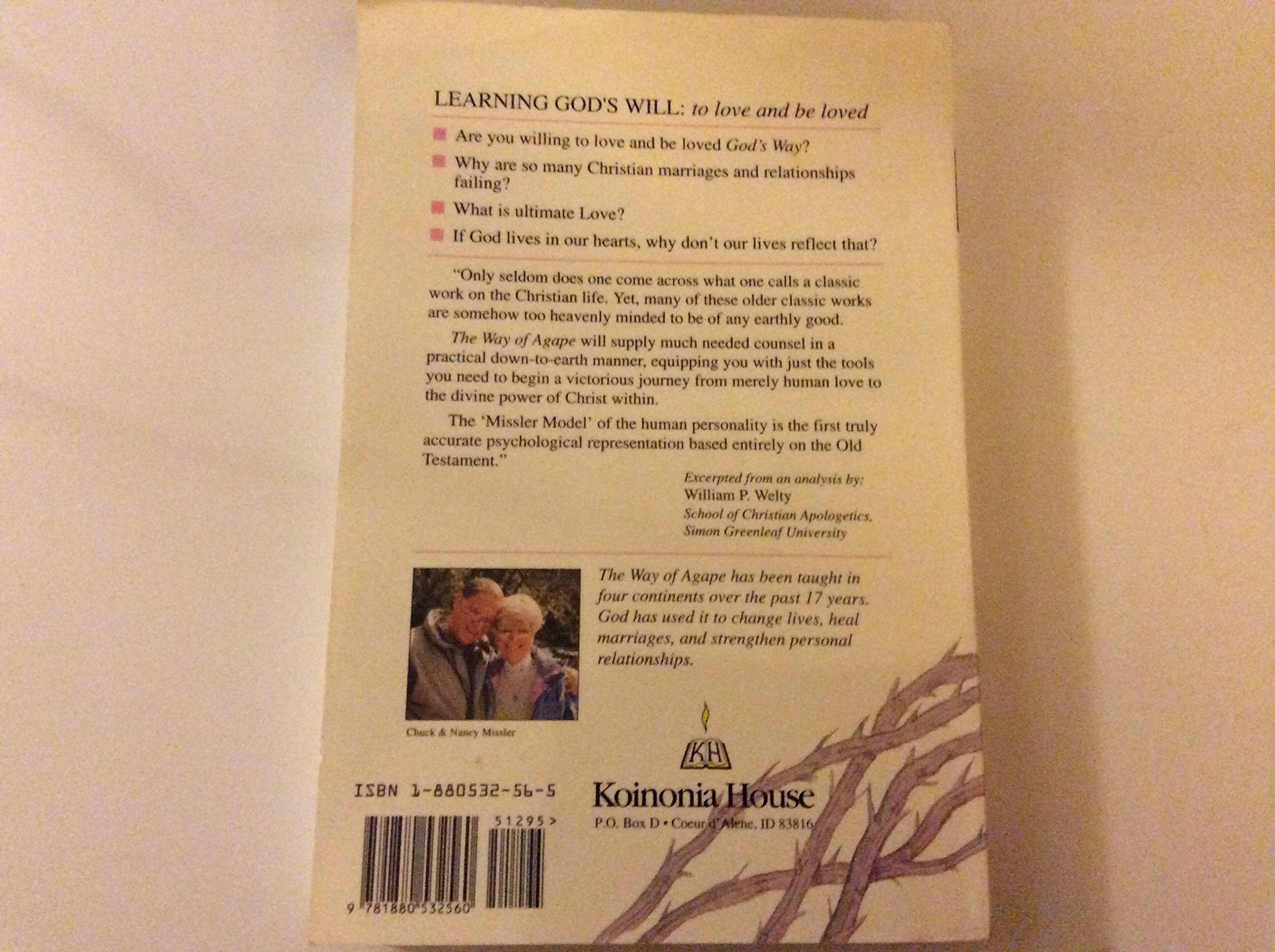The Way of Agape: Understanding God's Love (The Kings High Way Series)