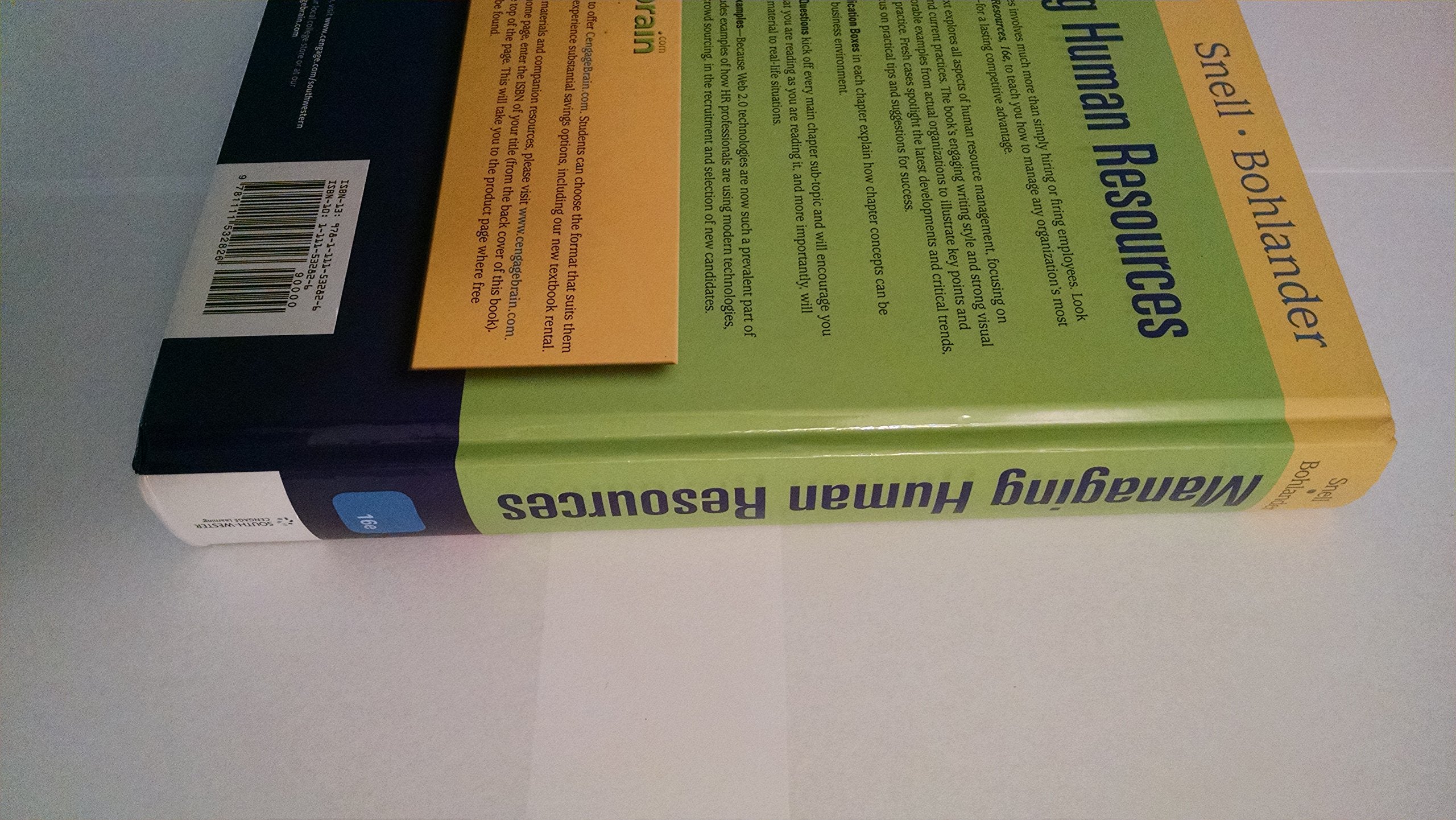 Managing Human Resources used book depot