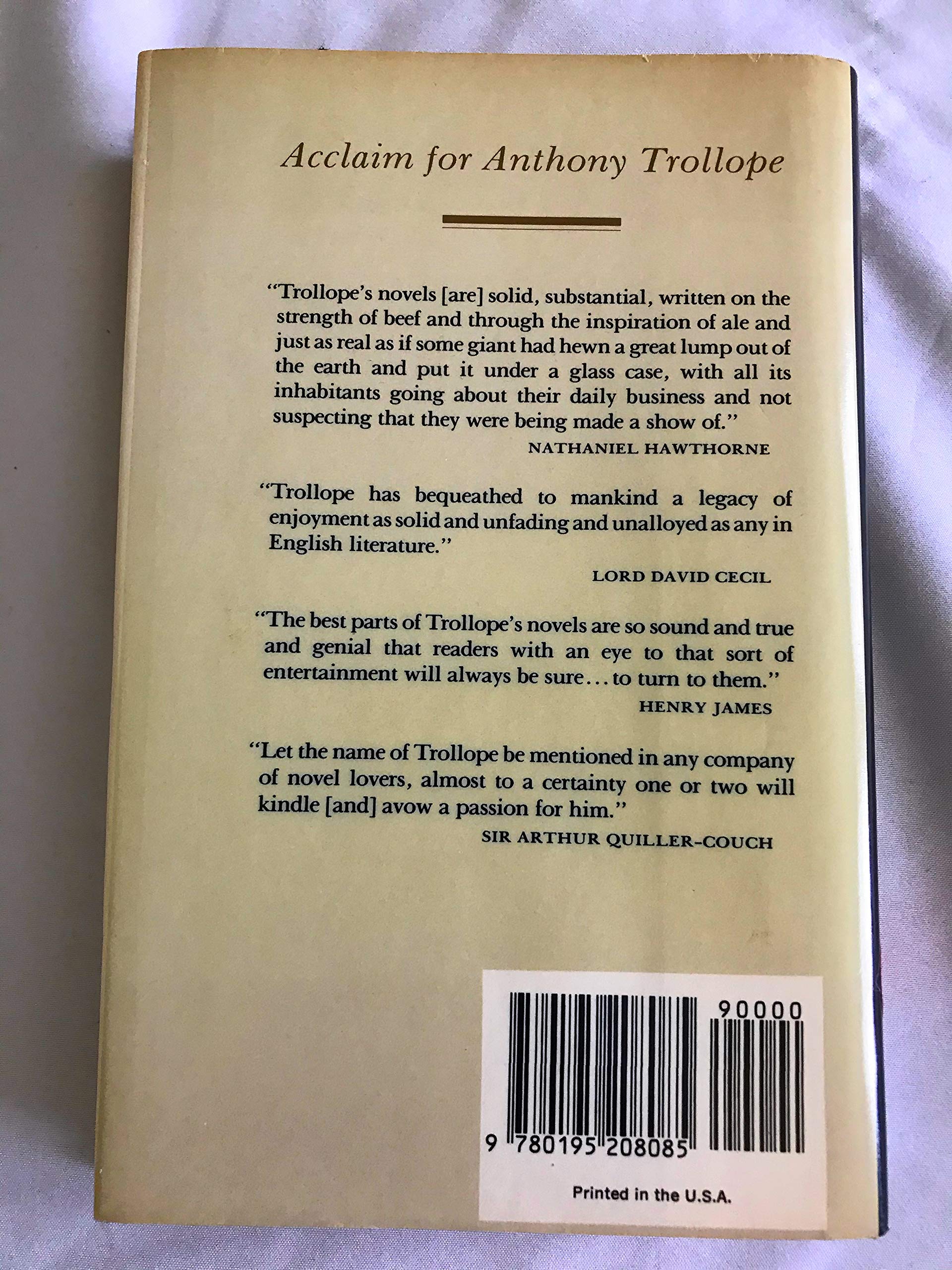 The Warden (The ^ABarsetshire Novels) used book depot