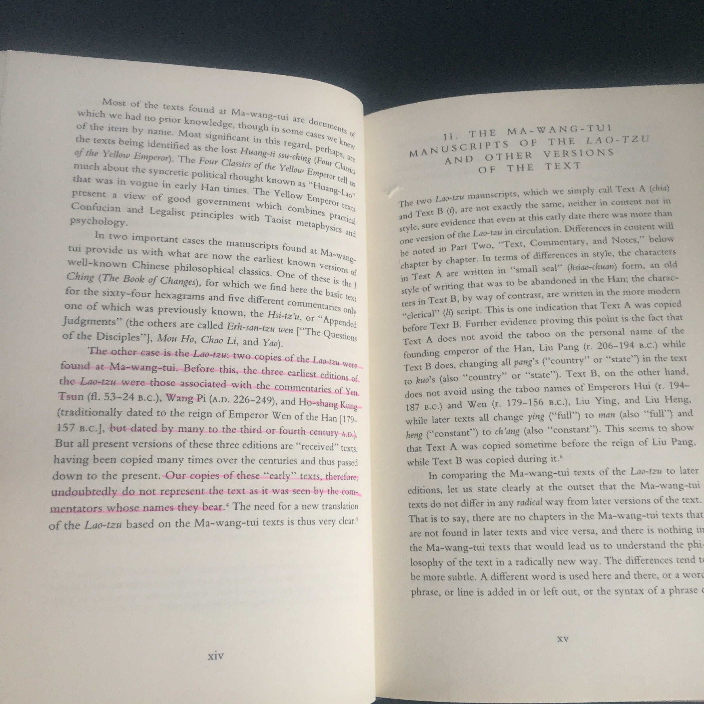 Lao-Tzu: Te-Tao Ching a New Translation Based on the Recently Discovered Ma-Wang-Tui Texts