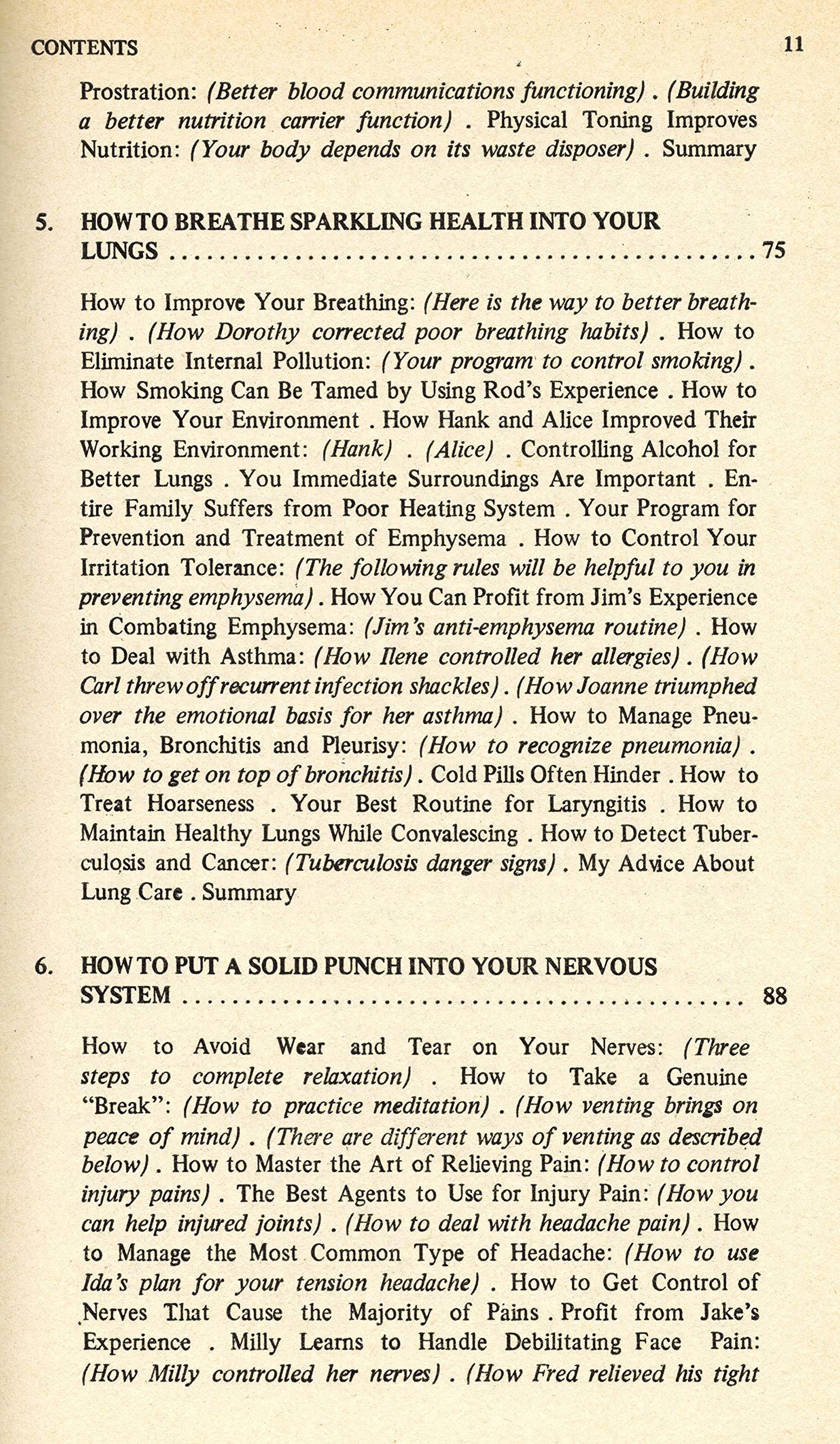A Country Doctor's Common Sense Health Manual