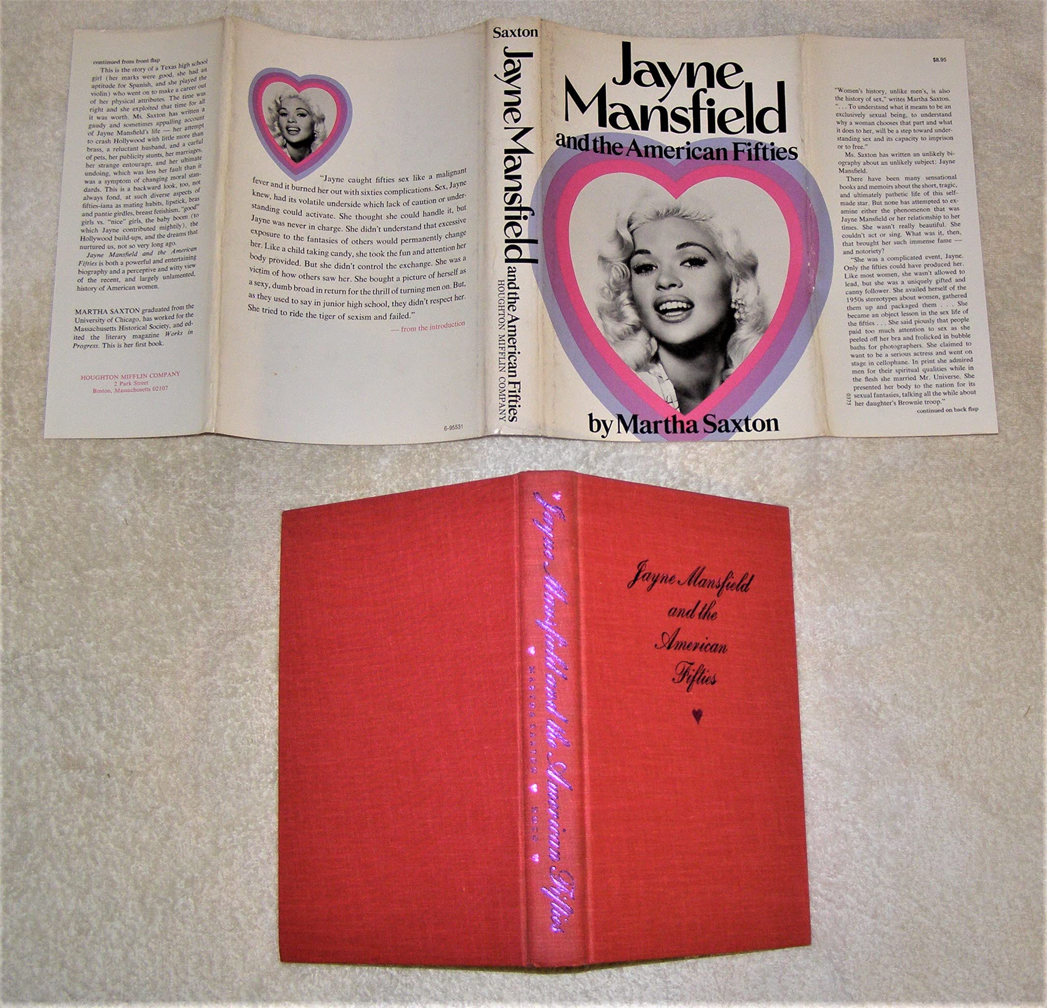 Jayne Mansfield and the American fifties used book depot