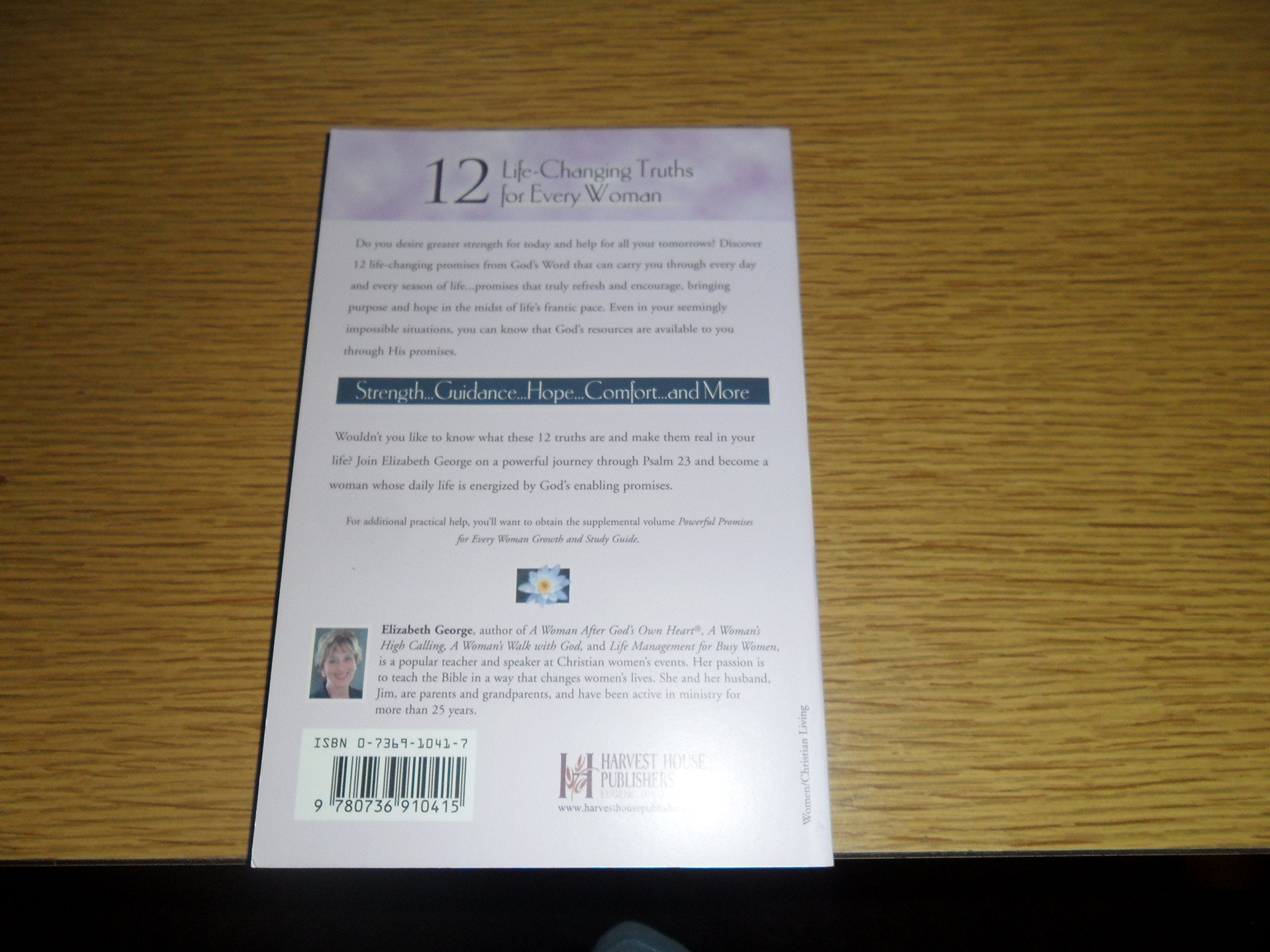Powerful Promises for Every Woman: 12 Life-Changing Truths from Psalm 23 used book depot