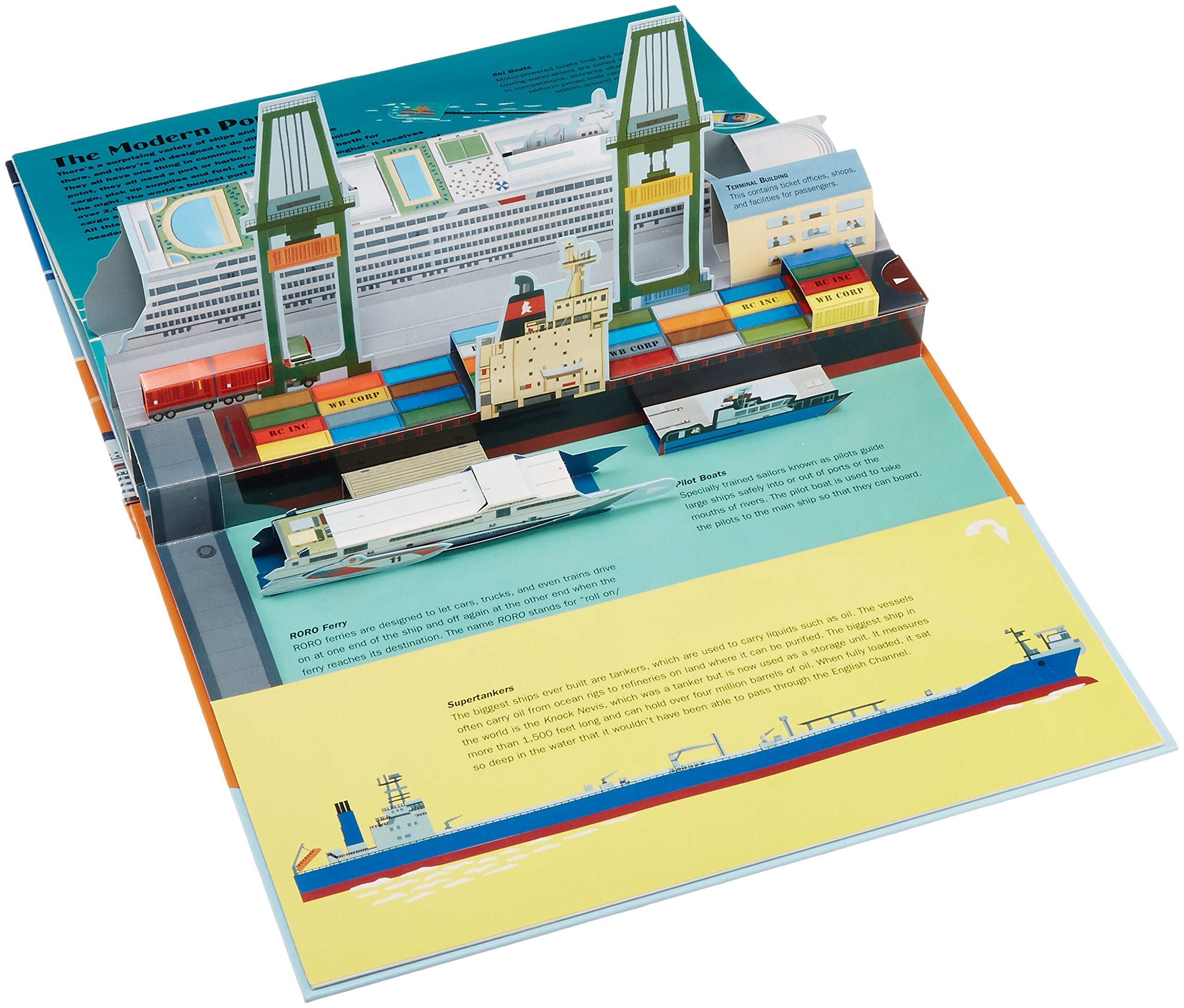 Ships: A Pop-Up Book (Robert Crowther's Transportation Pop-up Books) used book depot