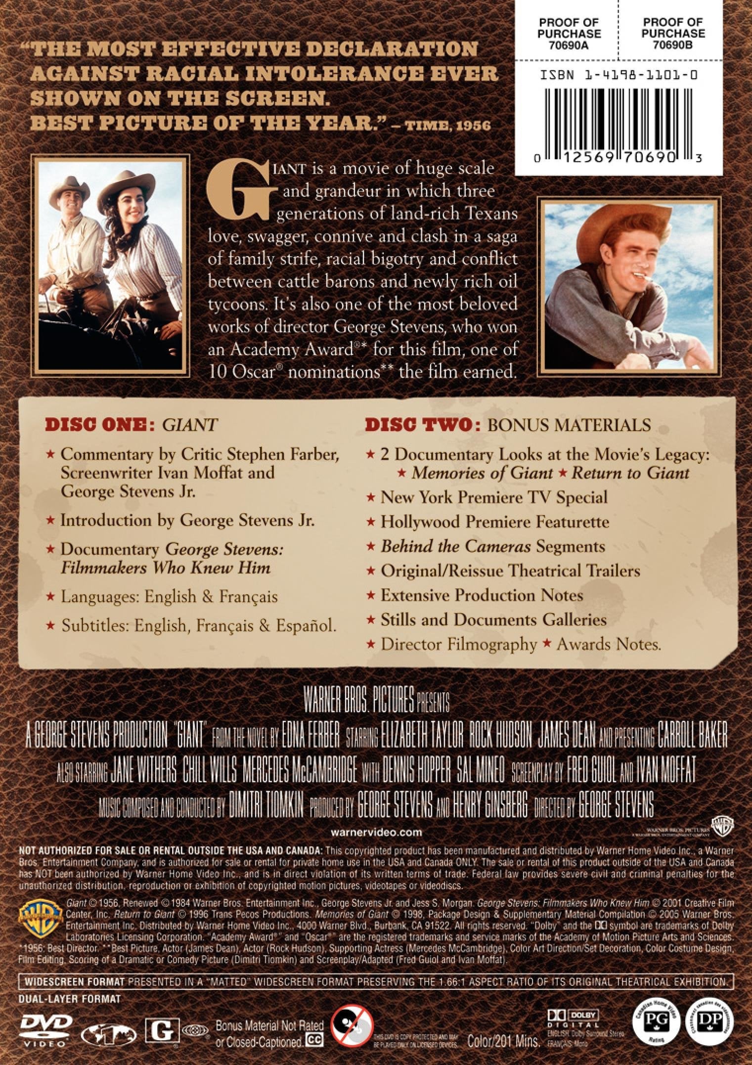 Giant (Two-Disc Special Edition) used book depot