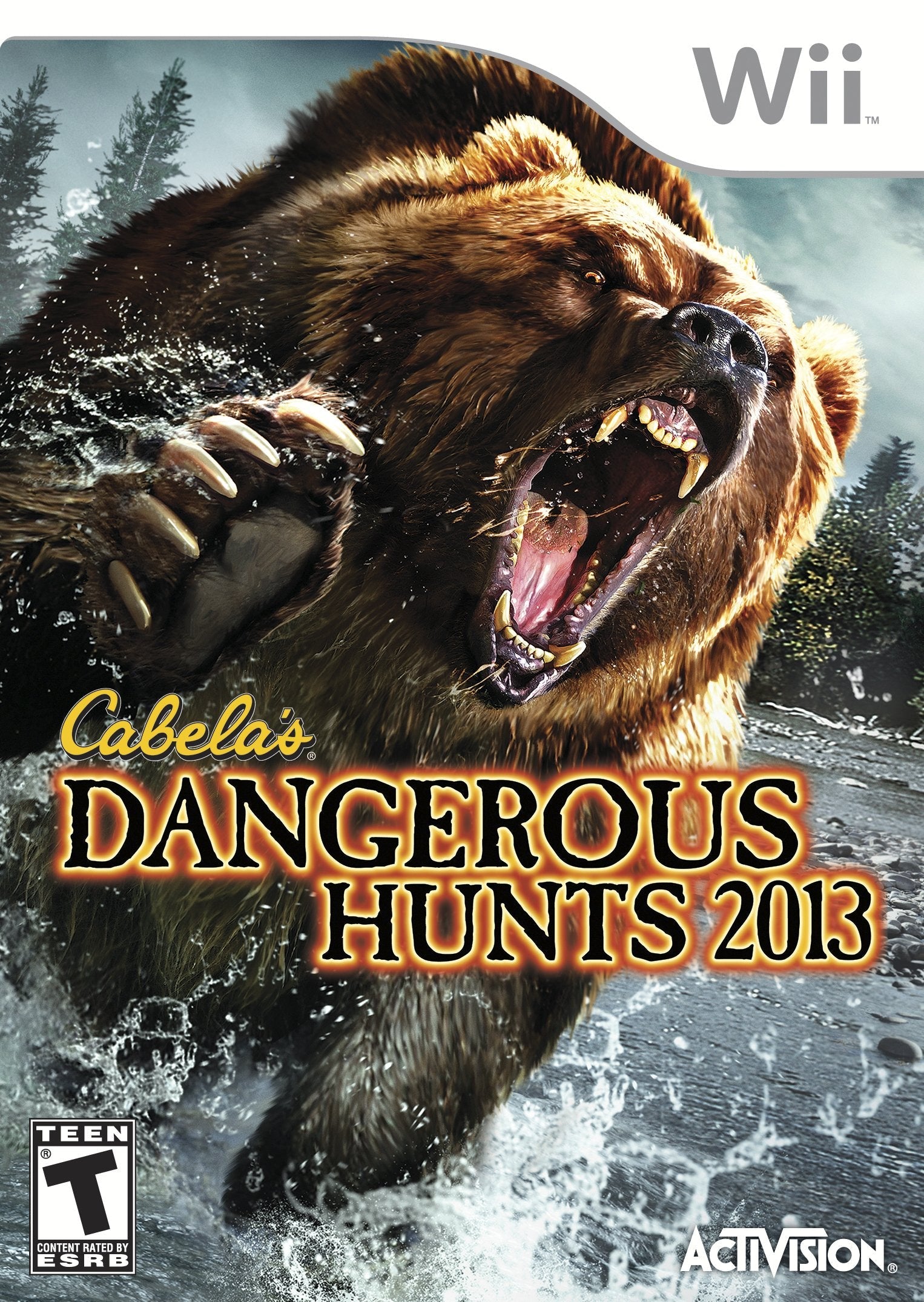 Cabela's Dangerous Hunts 2013 - Nintendo Wii used book depot