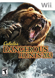 Cabela's Dangerous Hunts 2013 - Nintendo Wii used book depot