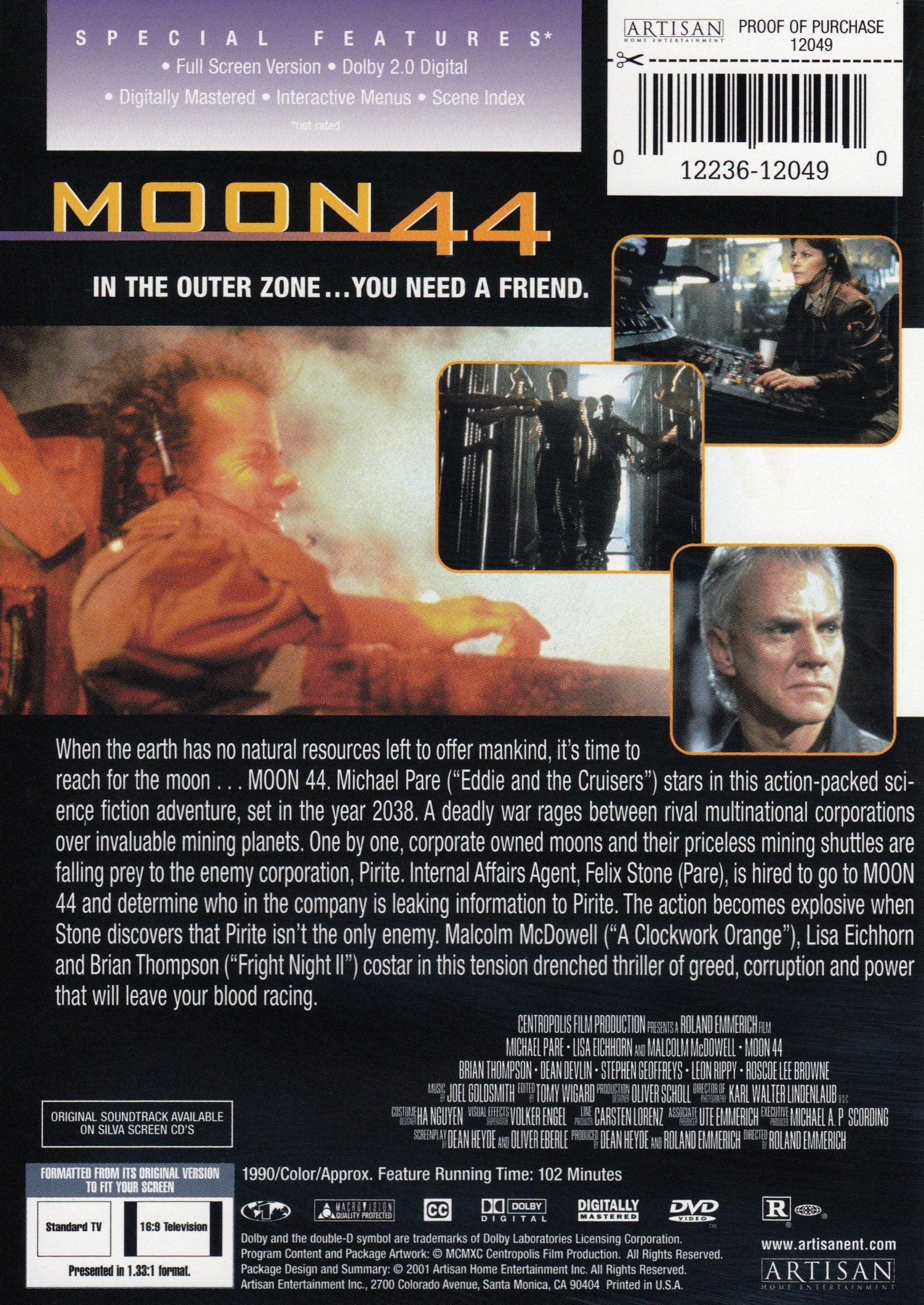 Moon 44 [DVD] used book depot