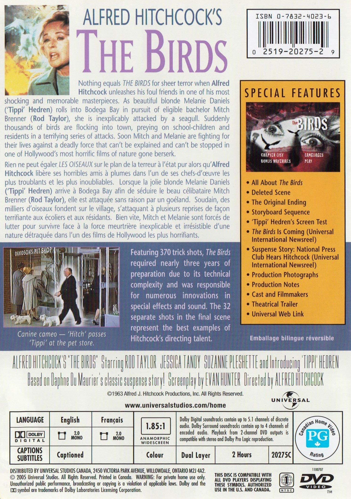 The Birds [DVD] used book depot