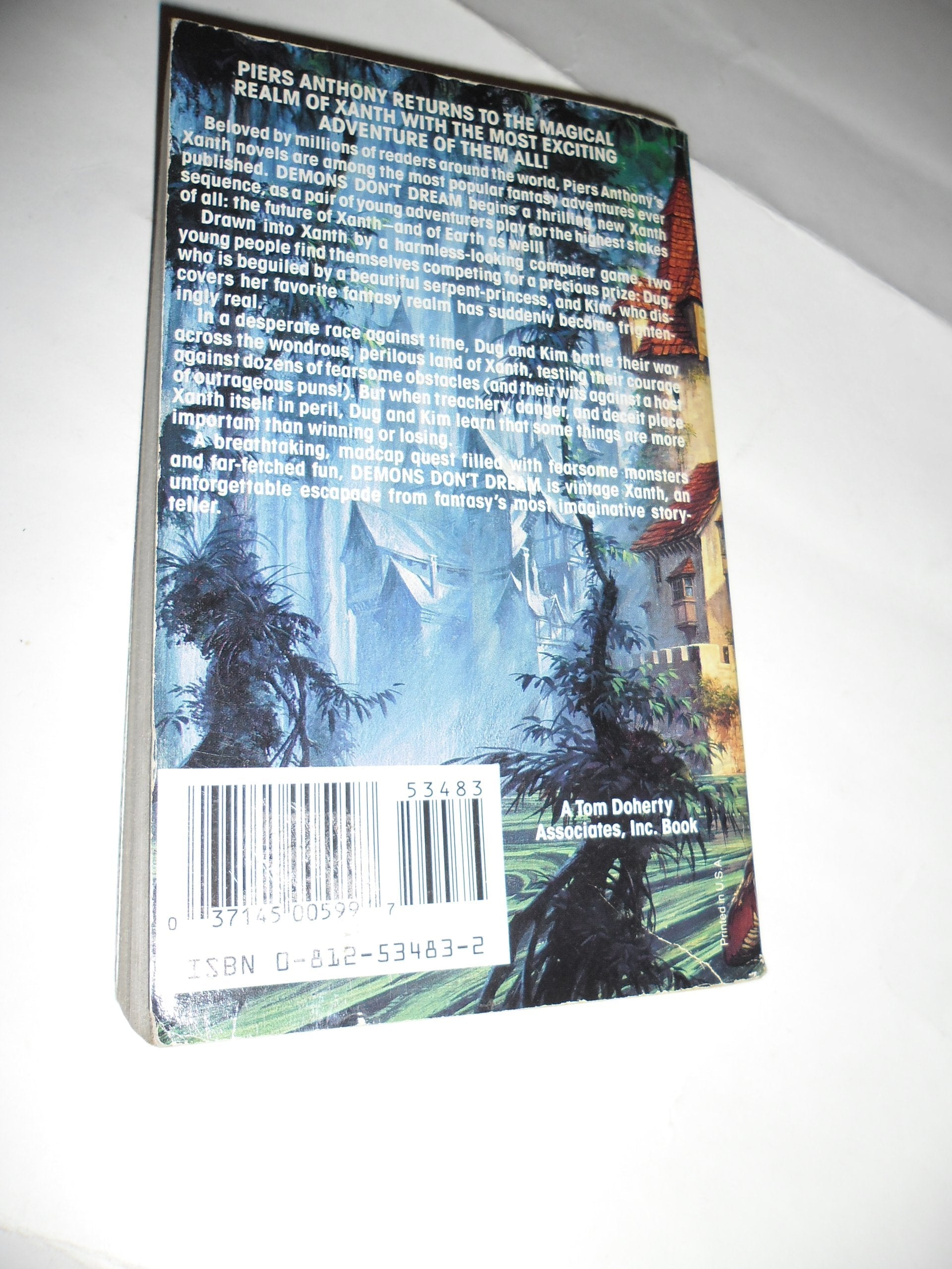 Demons Don't Dream (Xanth, No. 16) used book depot