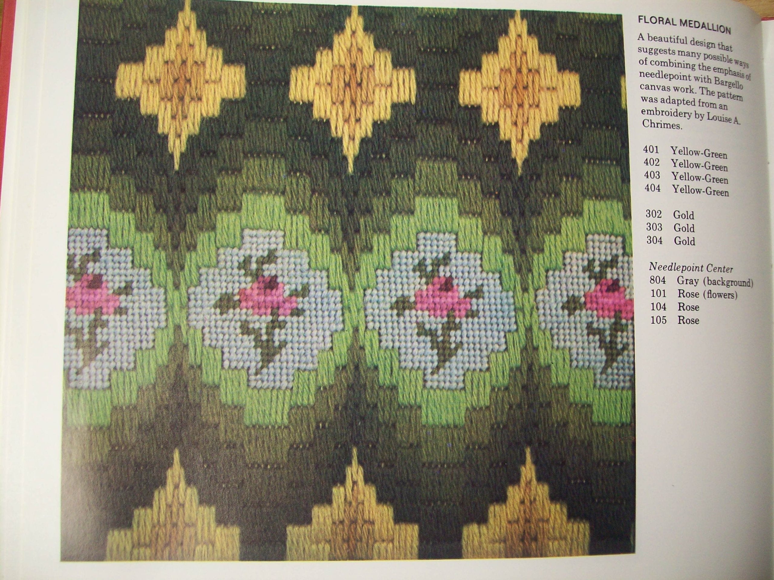 Bargello: Florentine Canvas Work used book depot