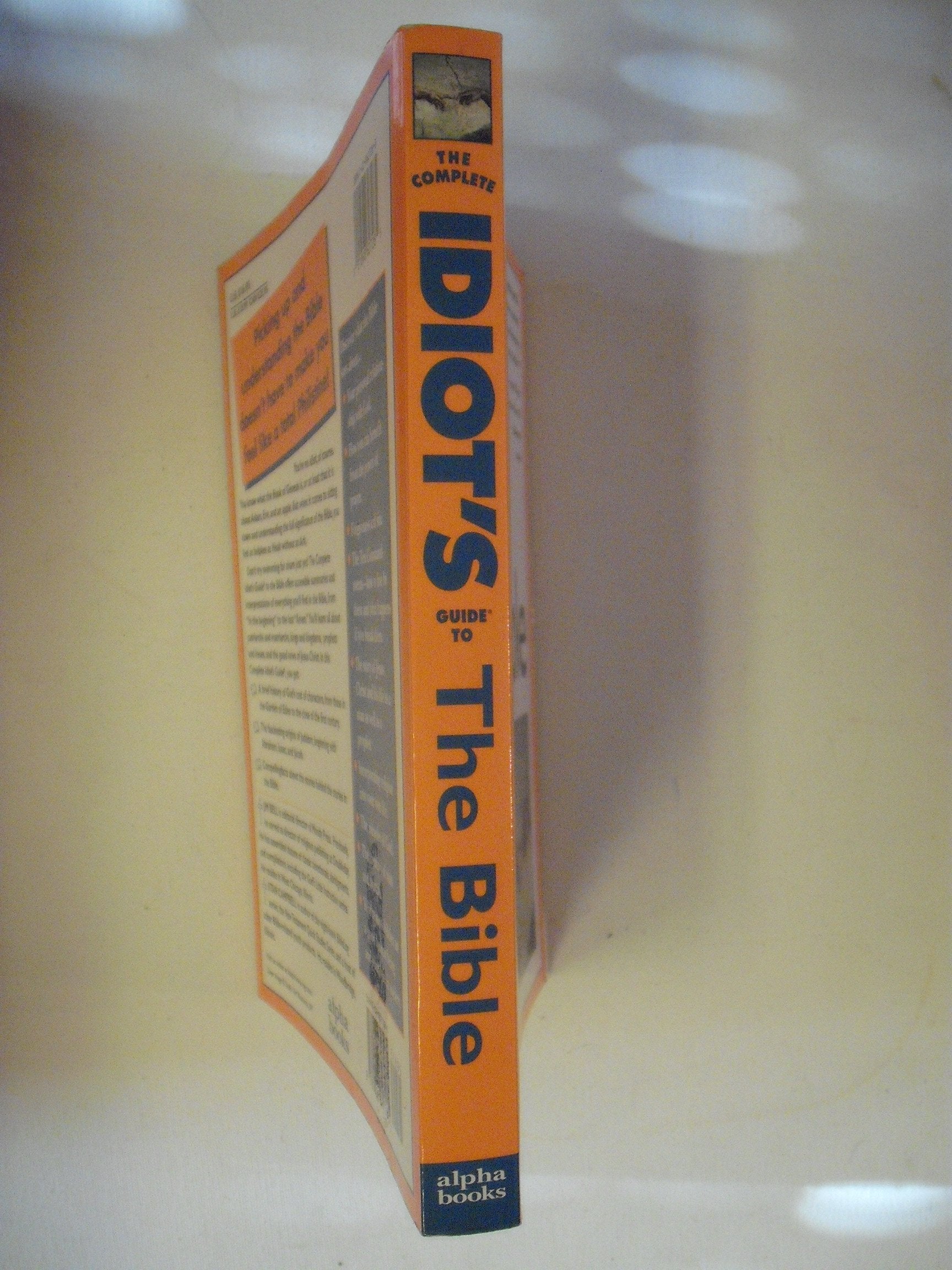 The Complete Idiots Guide to The Bible used book depot