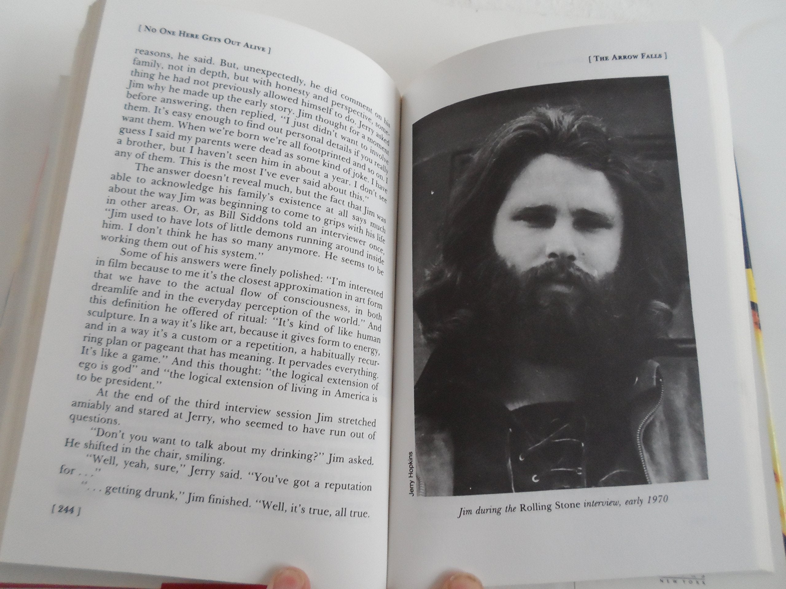 No One Here Gets Out Alive: The Celebrated Biography of Jim Morrison used book depot