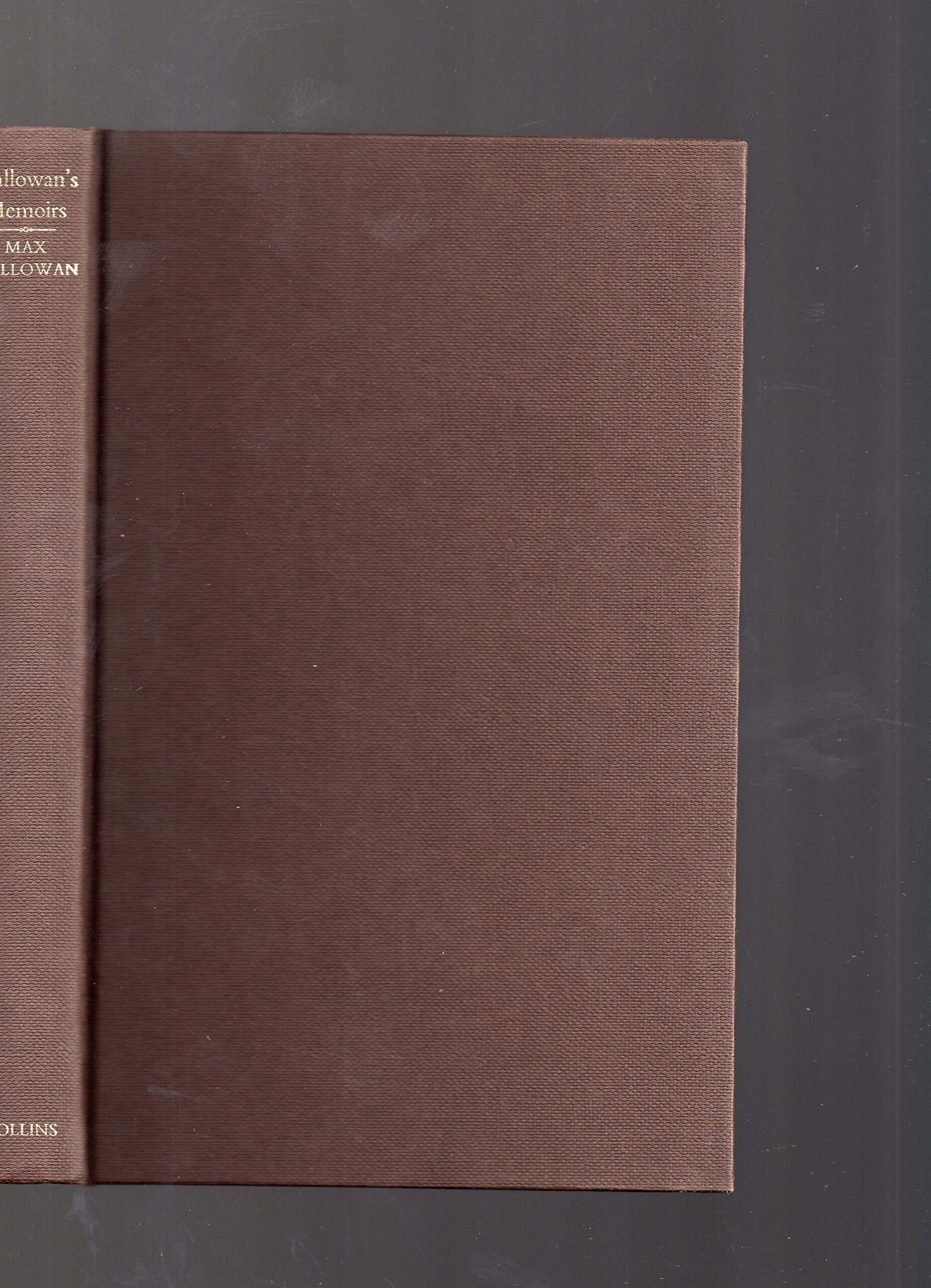 Mallowan's Memoirs used book depot