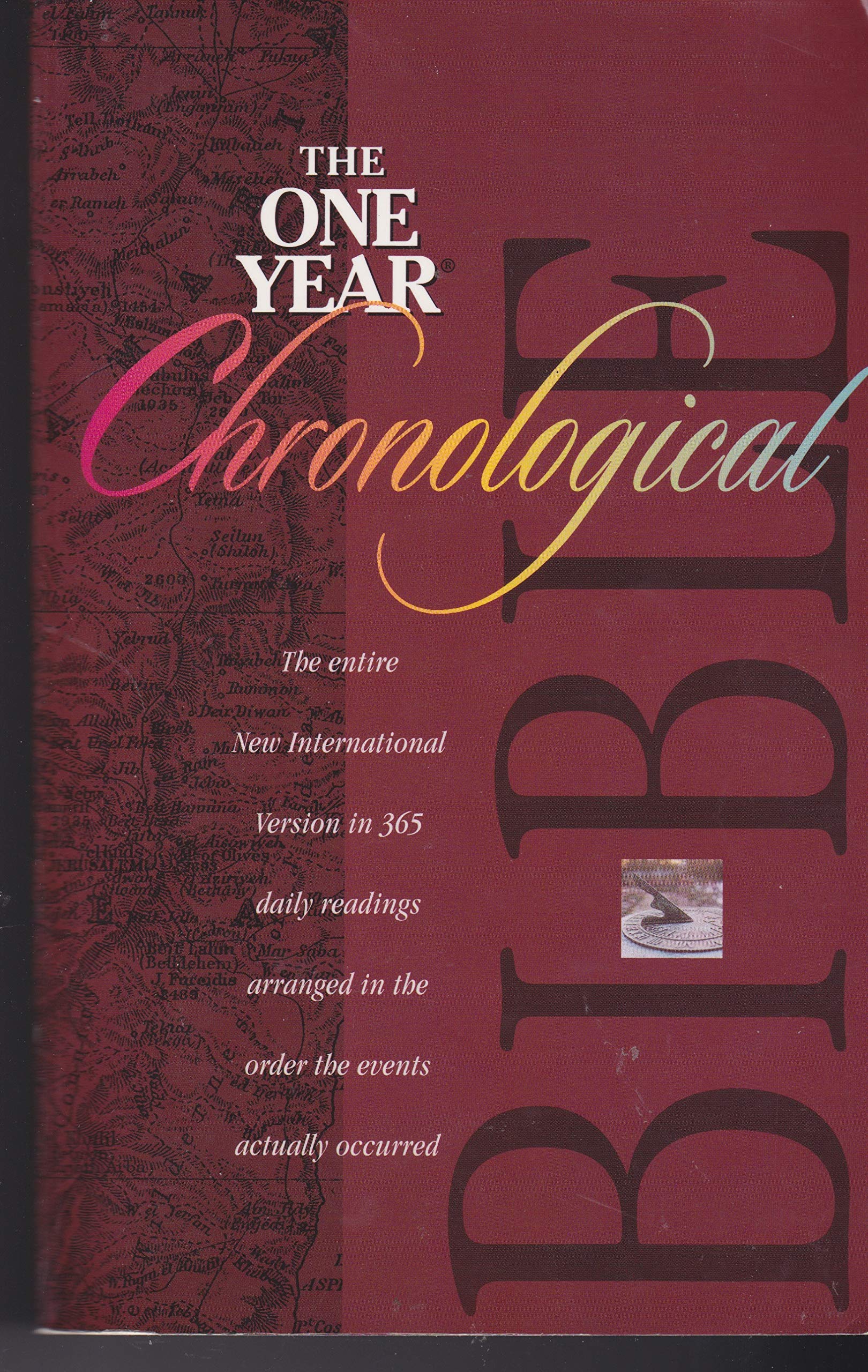 The One Year Chronological Bible [NIV] used book depot